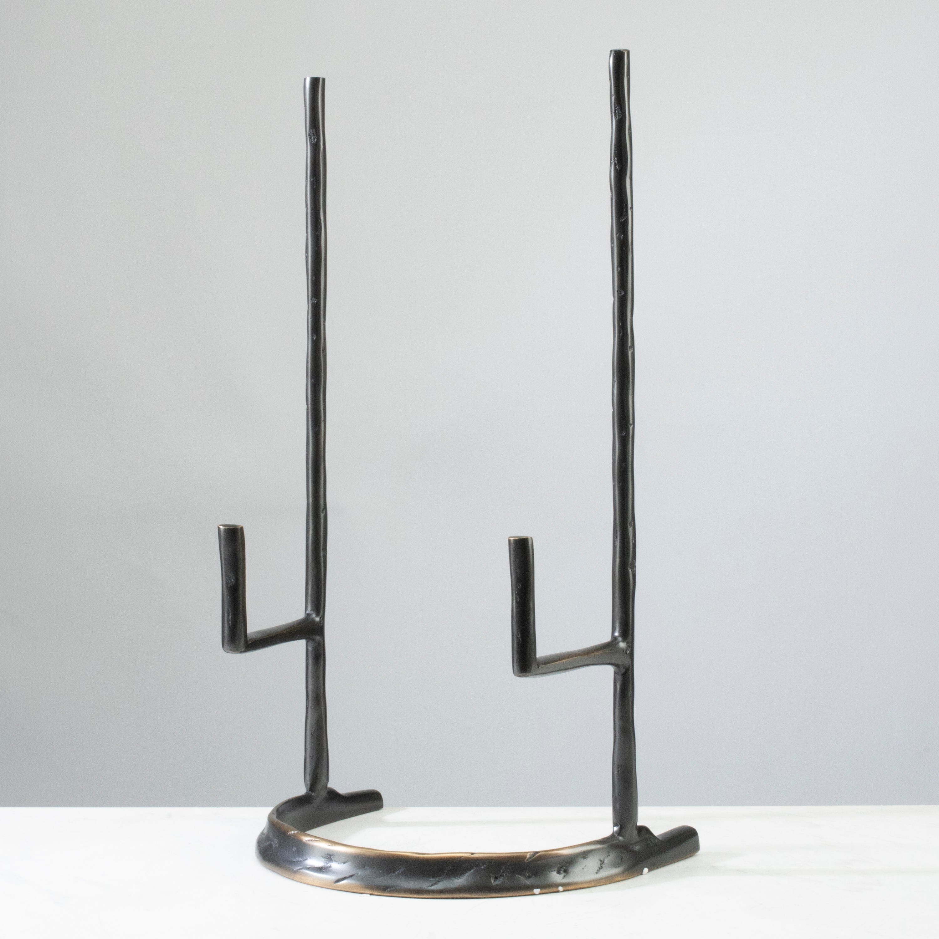 KALIFANO Crystal Home Decor Brass Display Stand HG1185A-CP