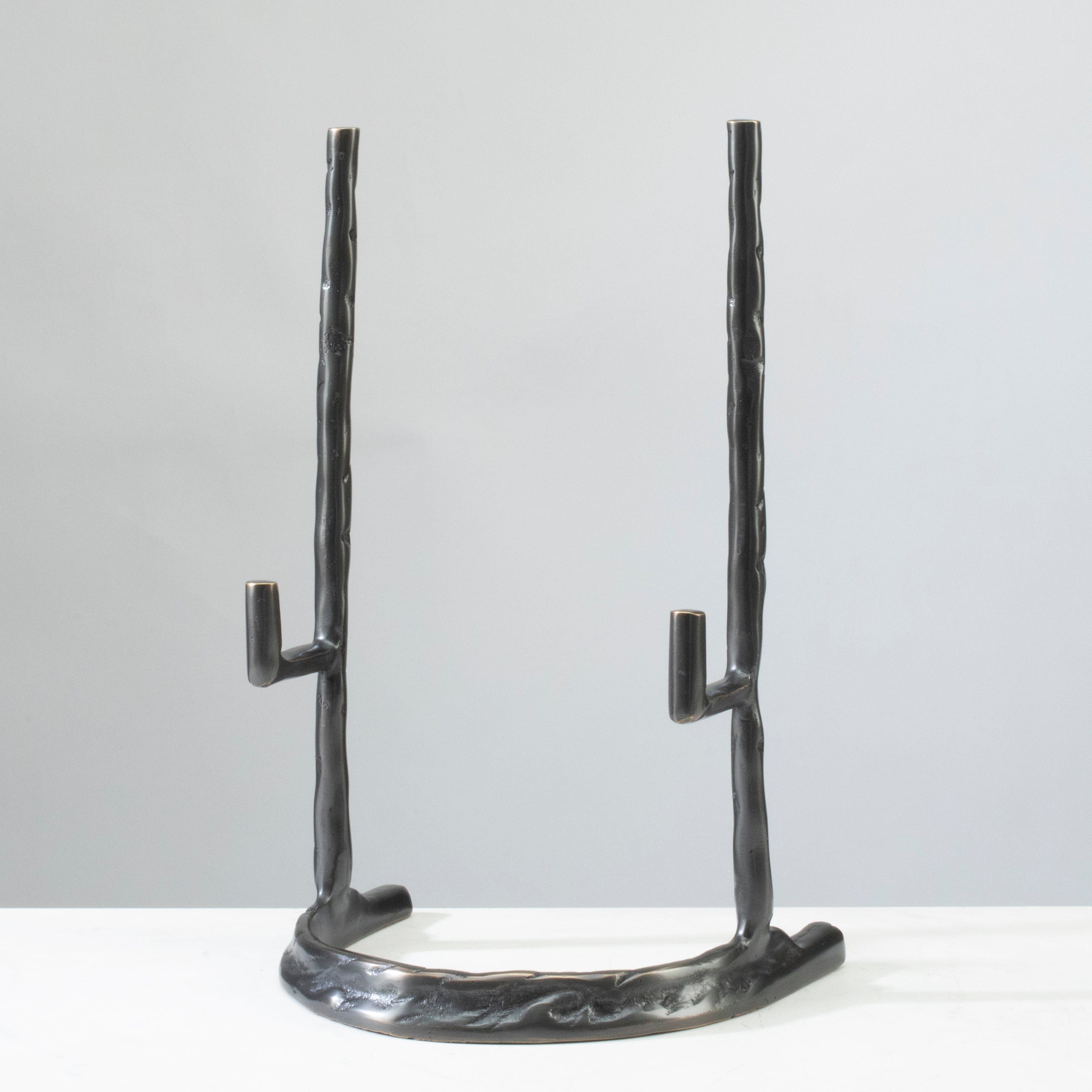 KALIFANO Crystal Home Decor Brass Display Stand HG1185B-CP
