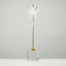 Quartz Cluster Star on Brass and Acrylic Base - 18