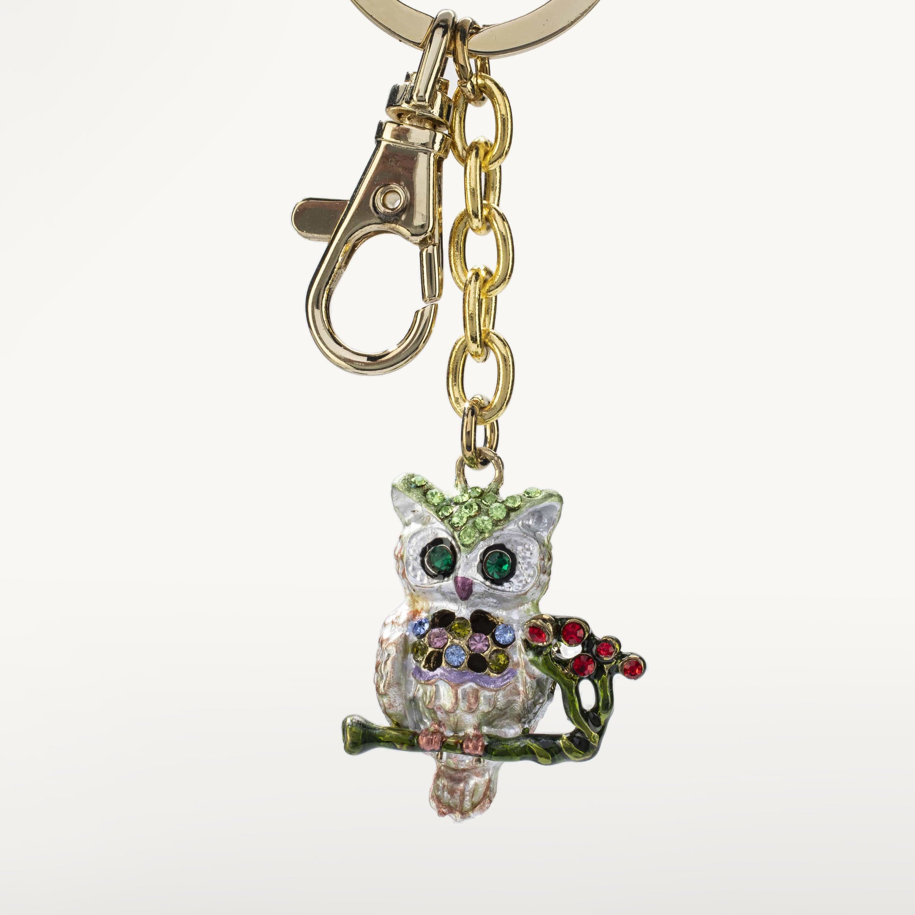 Swarovski crystal sales owl ring