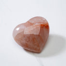 Fire Quartz Gemstone Heart Carving 3.5