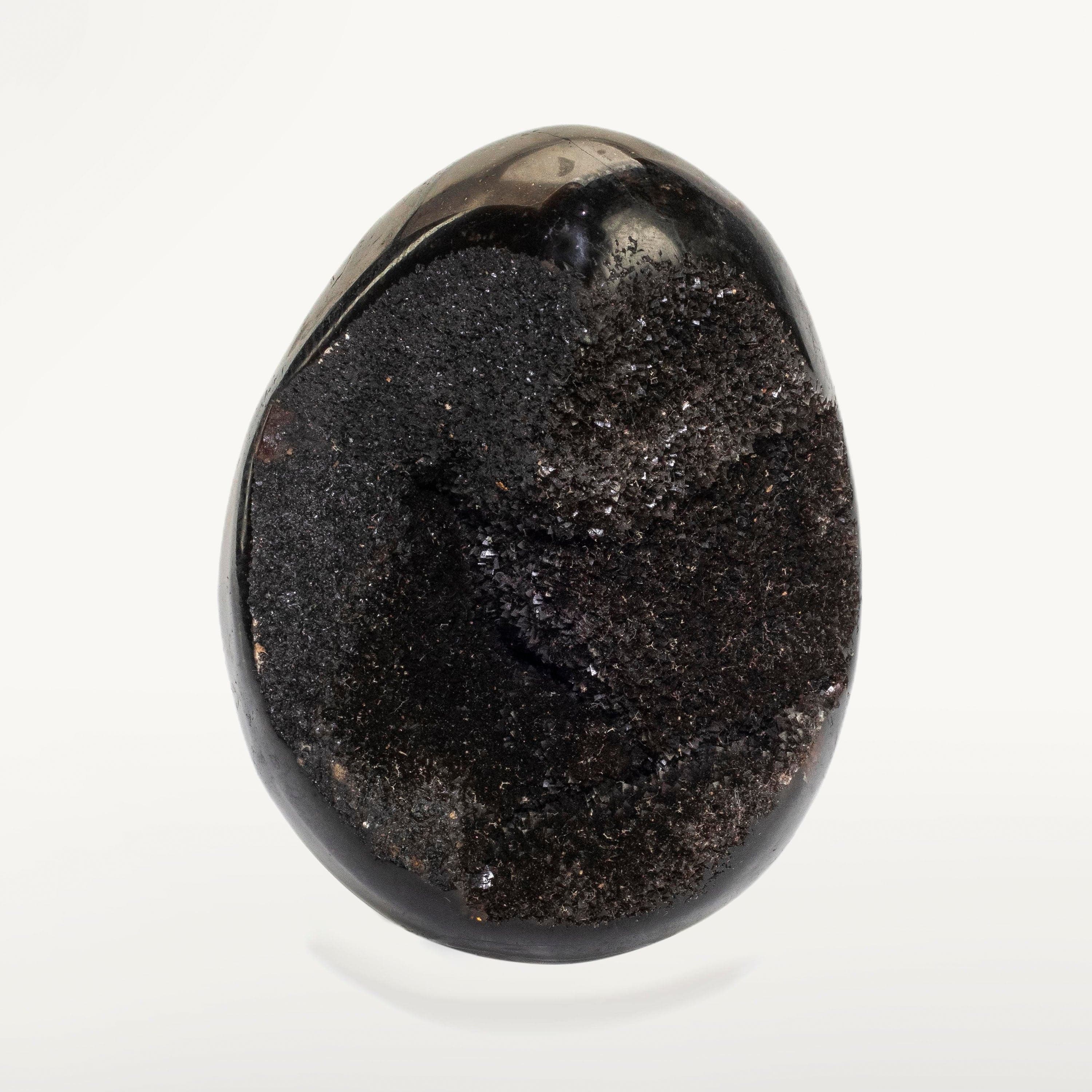 Kalifano Fossils & Minerals Natural Septarian Druzy Dragon Egg from Madagascar - 4" / 550 grams DE400-SP