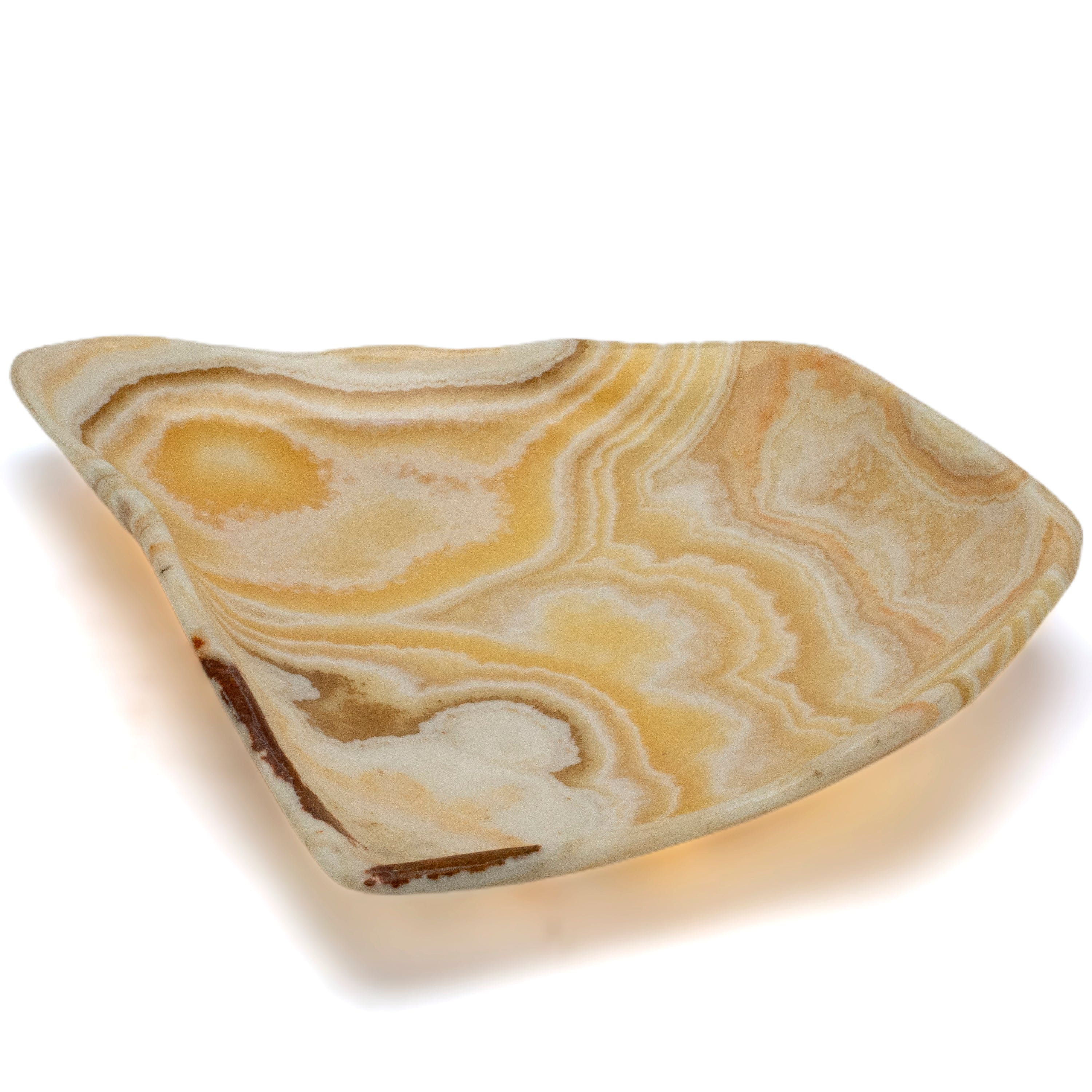 KALIFANO Gemstone Bowls Natural Onyx Bowl from Mexico - 19" BOWL1800.002