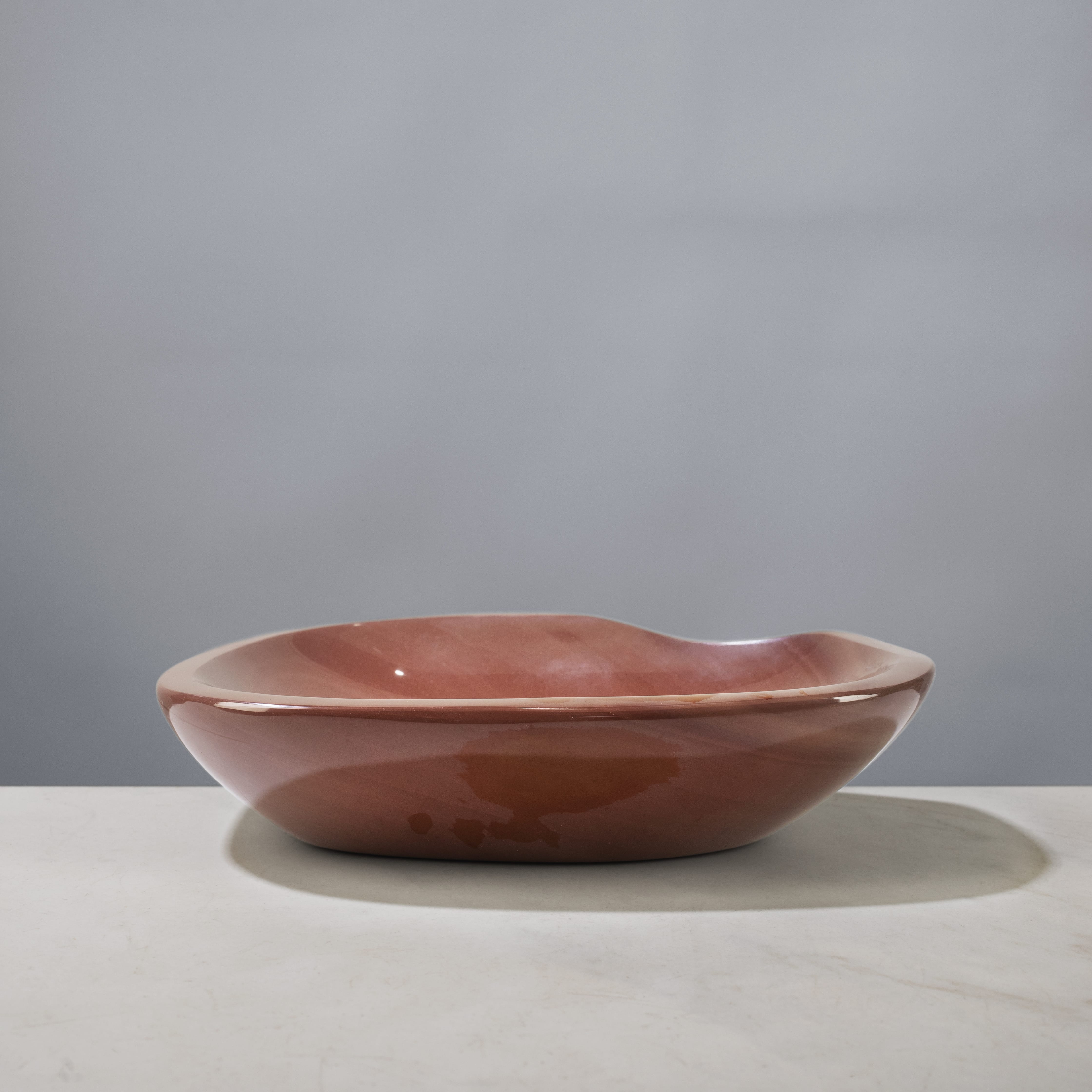 Kalifano Gemstone Bowls Red Jasper Bowl from Madagascar - 7.25" BOWL800-RJ.001