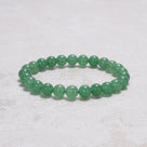 Natural Aventurine 8 mm Beaded Gemstone Bracelet