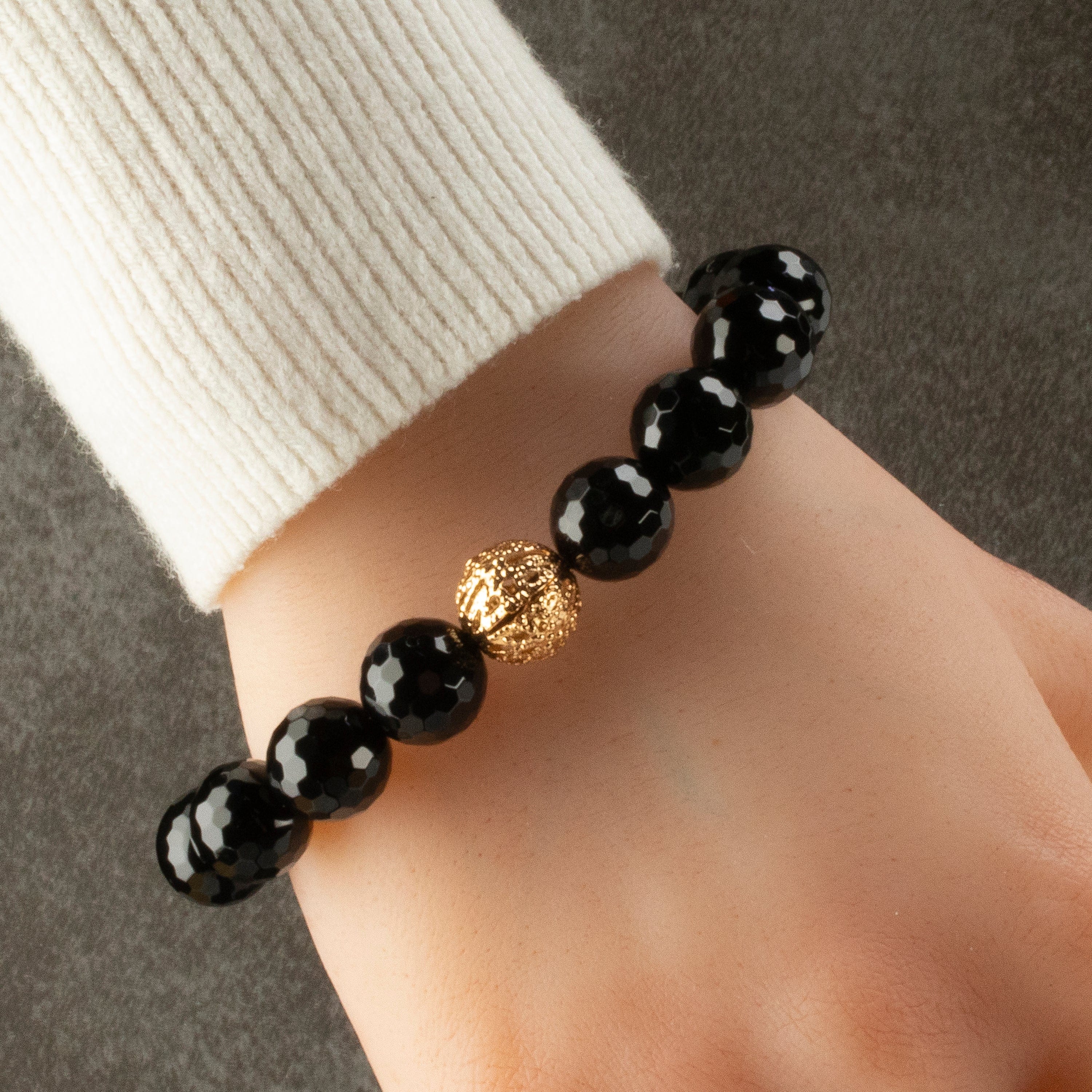 Gold deals elastic bracelet