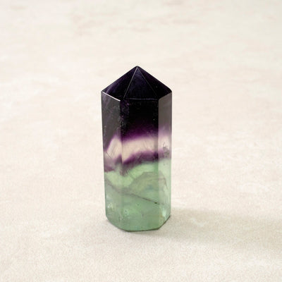 Kalifano Gemstone Carvings Fluorite Point Carving FP80-FL