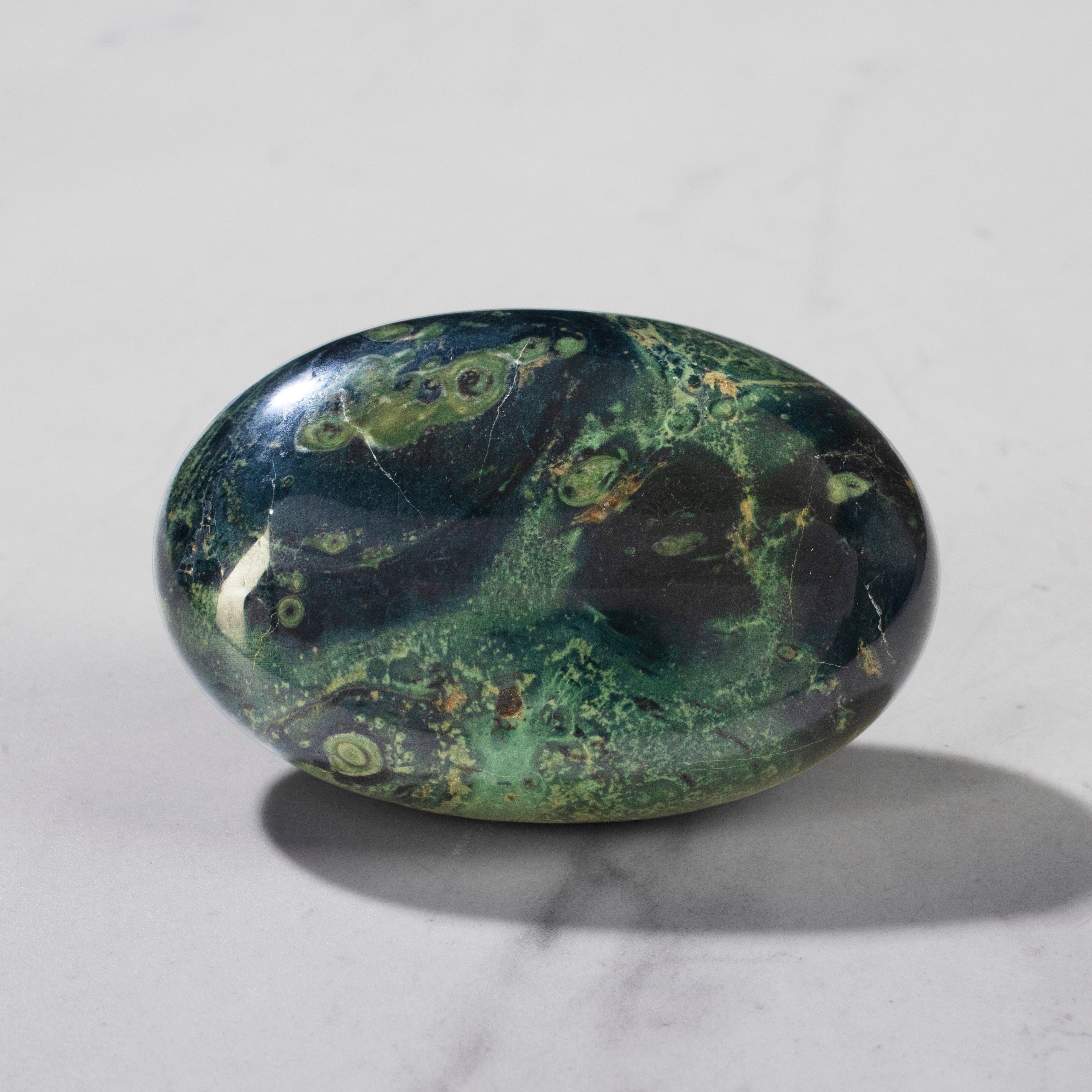 Kalifano Gemstone Carvings Kambaba Jasper Palm Stone PS60-KJ