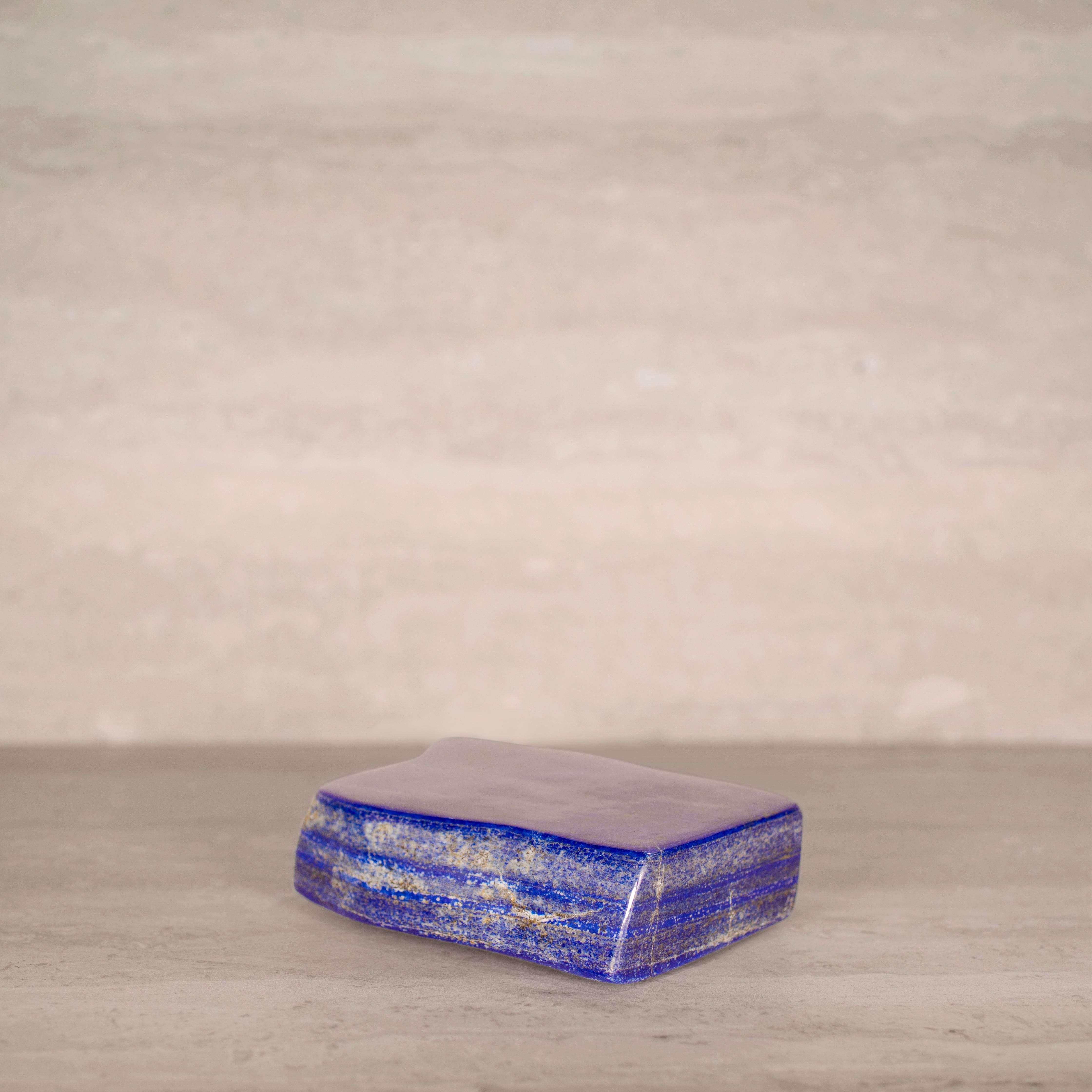 KALIFANO Gemstone Carvings Natural Lapis Lazuli Freeform from Afghanistan - 6" / 1,815 grams LP3700.001