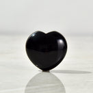 Obsidian Heart Carving