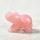 Rose Quartz Elephant 3