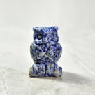 Sodalite Owl  2'' Natural Gemstone Carving