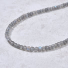 4mm Labradorite Faceted Cube 21