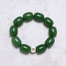 Aventurine 14x18mm Natural Gemstone Stretch Bracelet