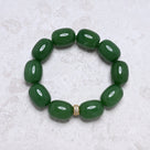 Aventurine 14x18mm Natural Gemstone Stretch Bracelet