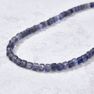 Natural Iolite Faceted 4mm Barrel 16