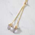 Quartz Bolo Necklace