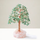 Aventurine Bonsai Tree of Life with 414 Crystals