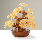 Citrine Tree of Life with 360 Natural Gemstones