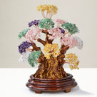 Multi-Gemstone Tree of Life Centerpiece with over 2,000 Natural Stones