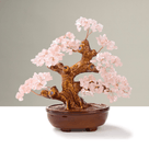 Rose Quartz Tree of Life with 360 Natural Gemstones