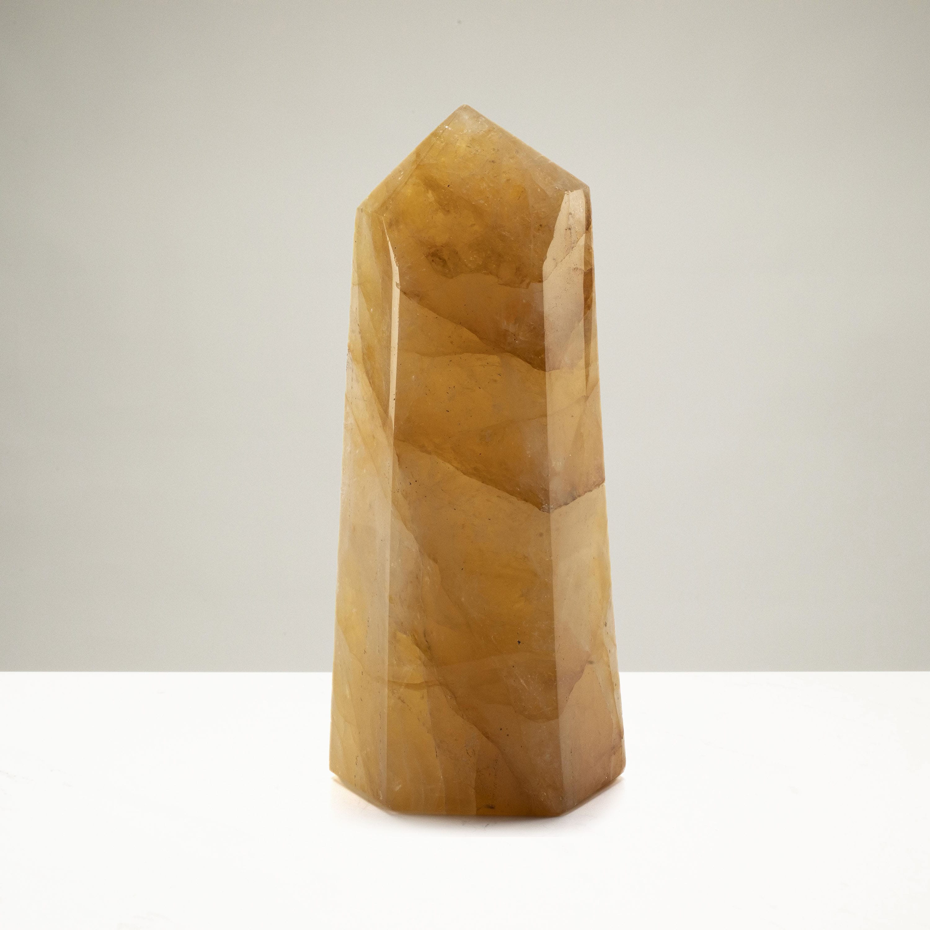 Kalifano Golden Healer Golden Healer ( Hematoid Quartz) Obelisk - 7.5" / 1,370g OB1100-HQ.002