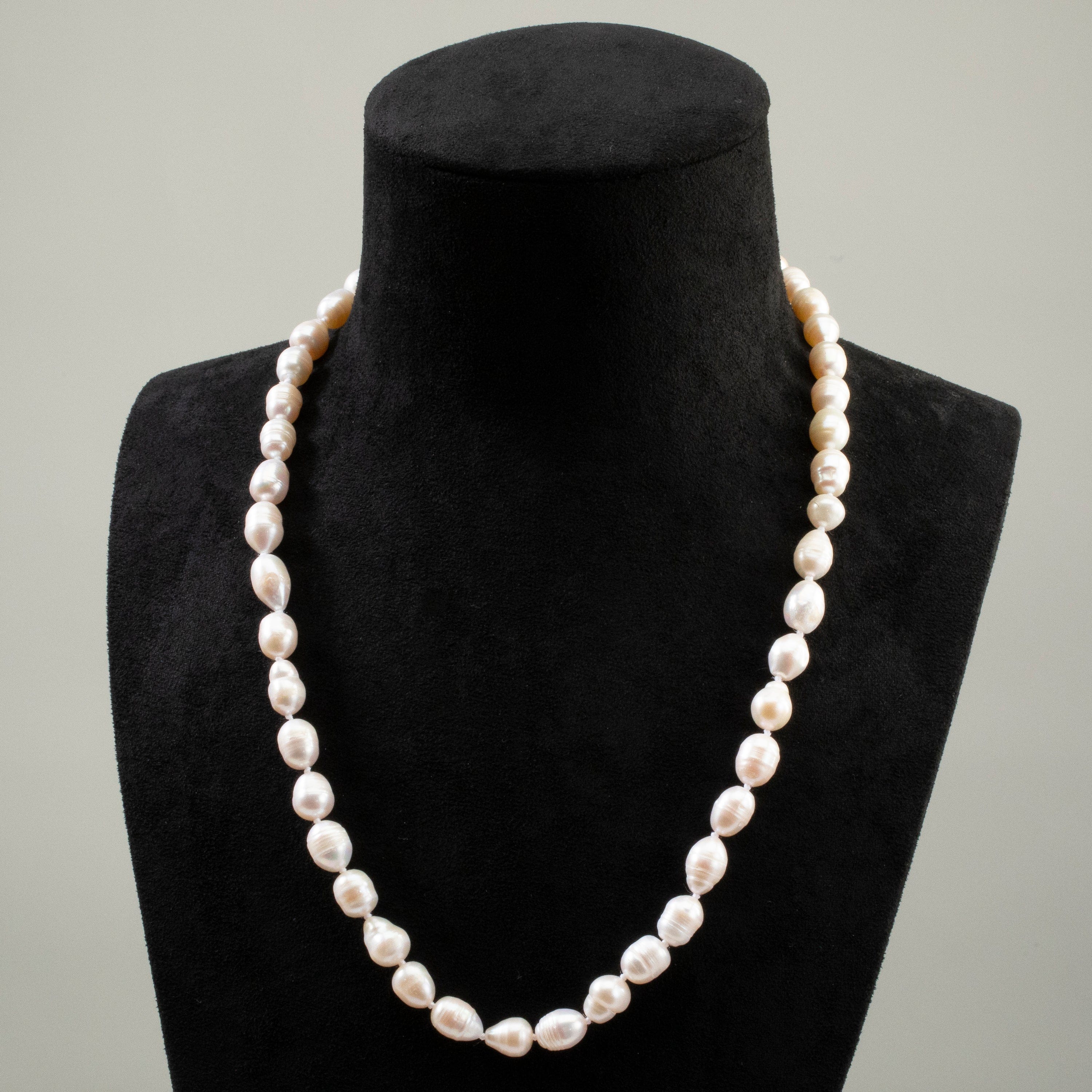 KALIFANO Jewelry 24” Freshwater Pearl Necklace TS-NGP-24