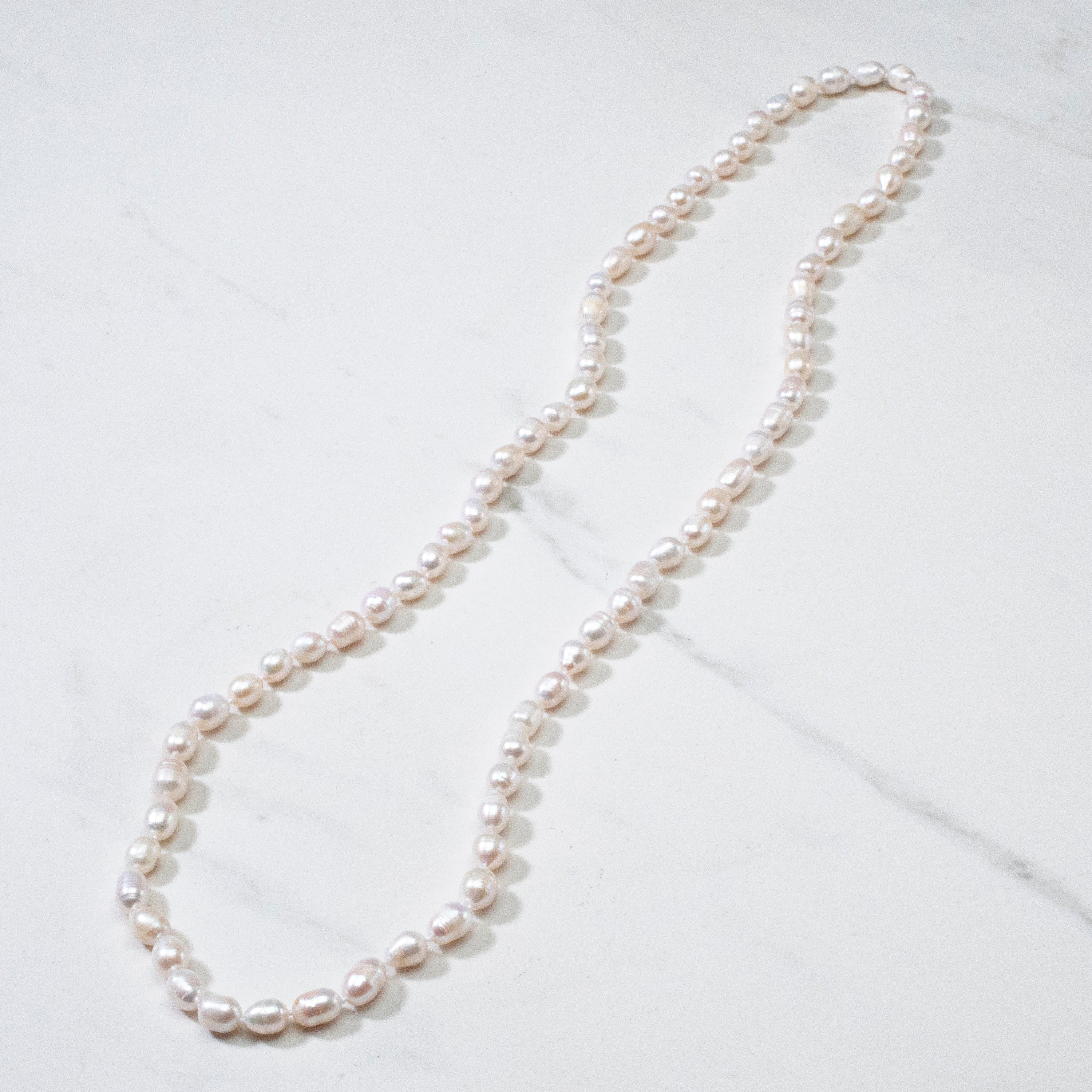 KALIFANO Jewelry 37” Freshwater Pearl Necklace TS-NGP-37