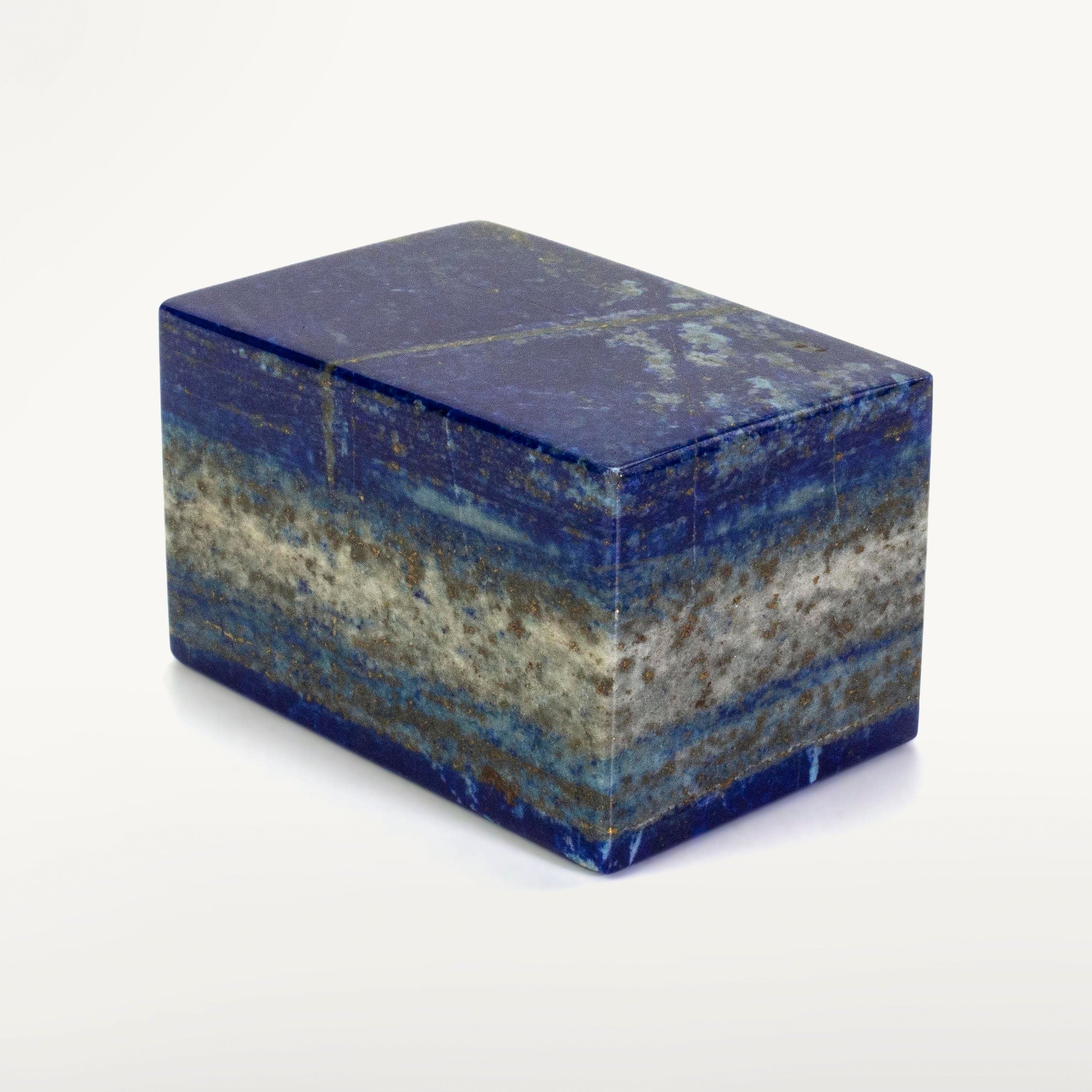 Kalifano Lapis Lapis Lazuil Cube from Afghanistan - 225 g / 0.5 lbs LP300.003