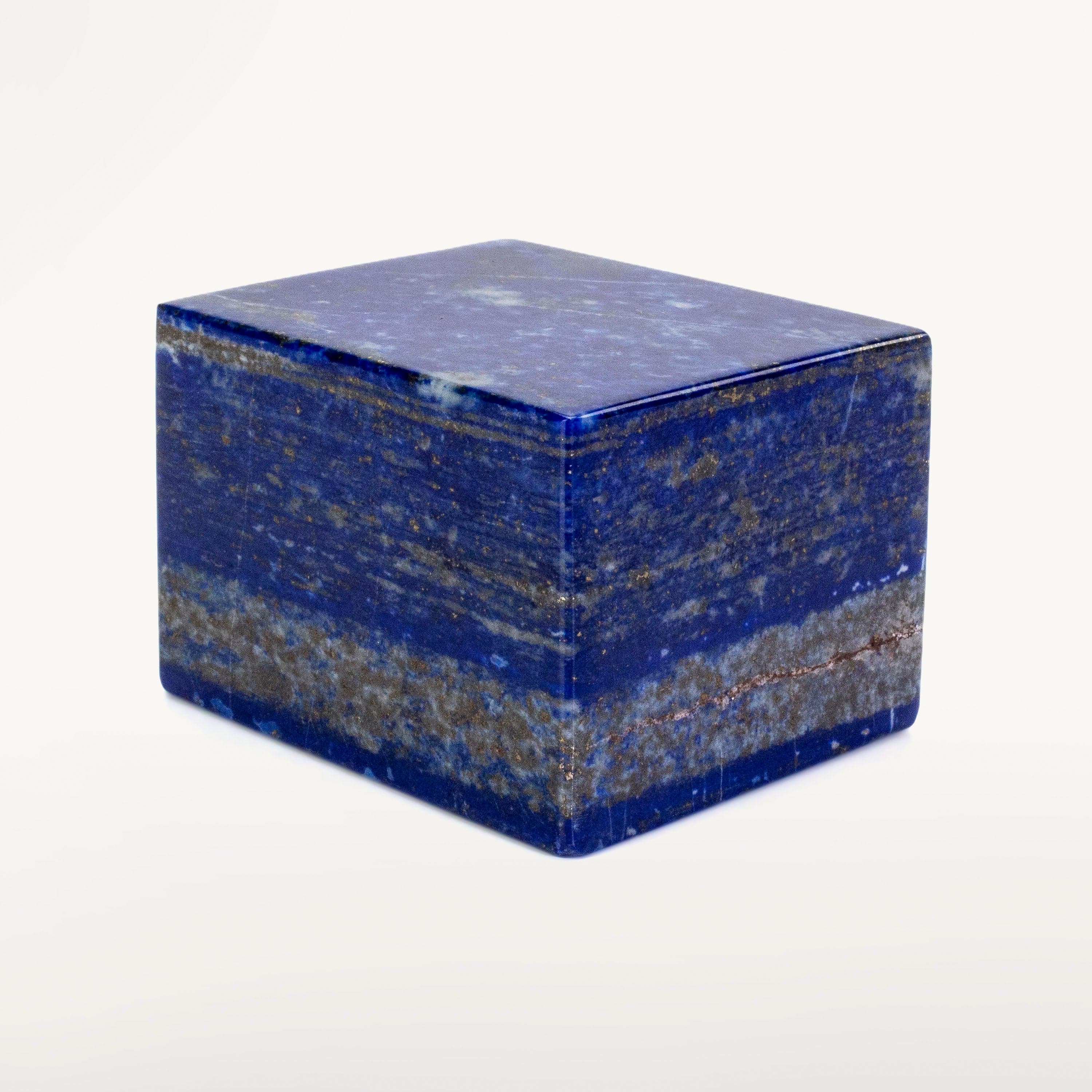 Kalifano Lapis Lapis Lazuil Cube from Afghanistan - 295 g / 0.7 lbs LP400.008