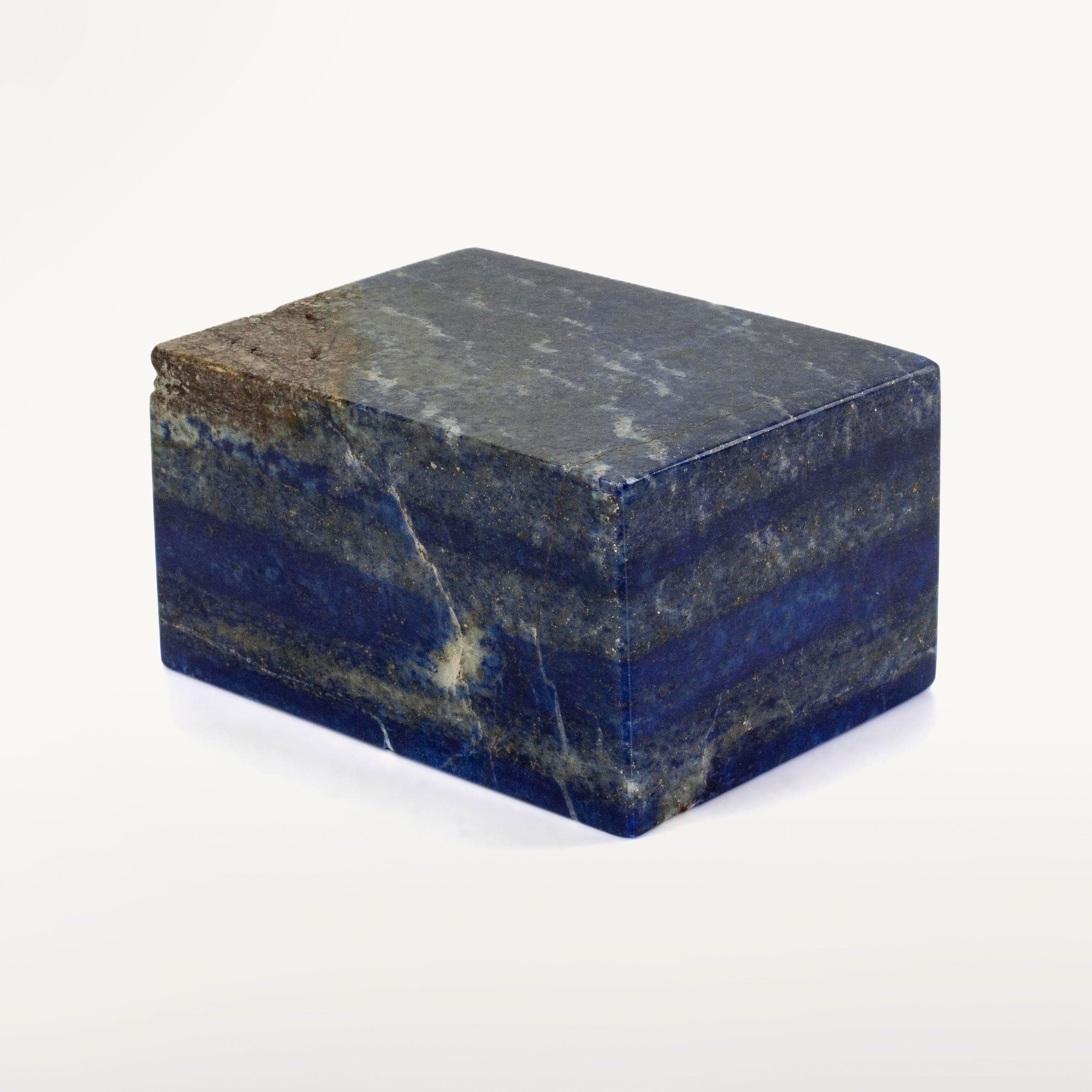 Kalifano Lapis Lapis Lazuil Cube from Afghanistan - 640 g / 1.4 lbs LP700.004