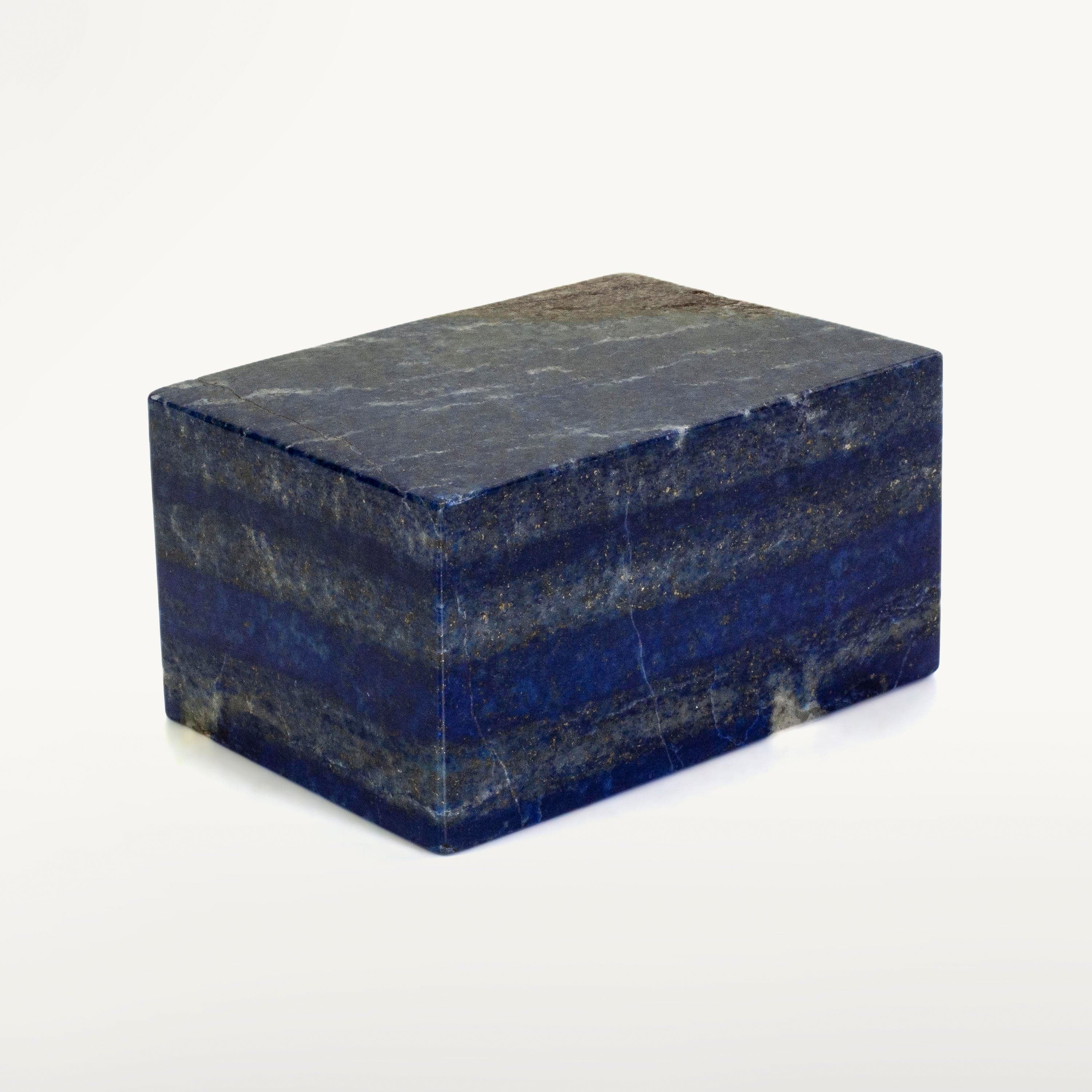 Kalifano Lapis Lapis Lazuil Cube from Afghanistan - 640 g / 1.4 lbs LP700.004