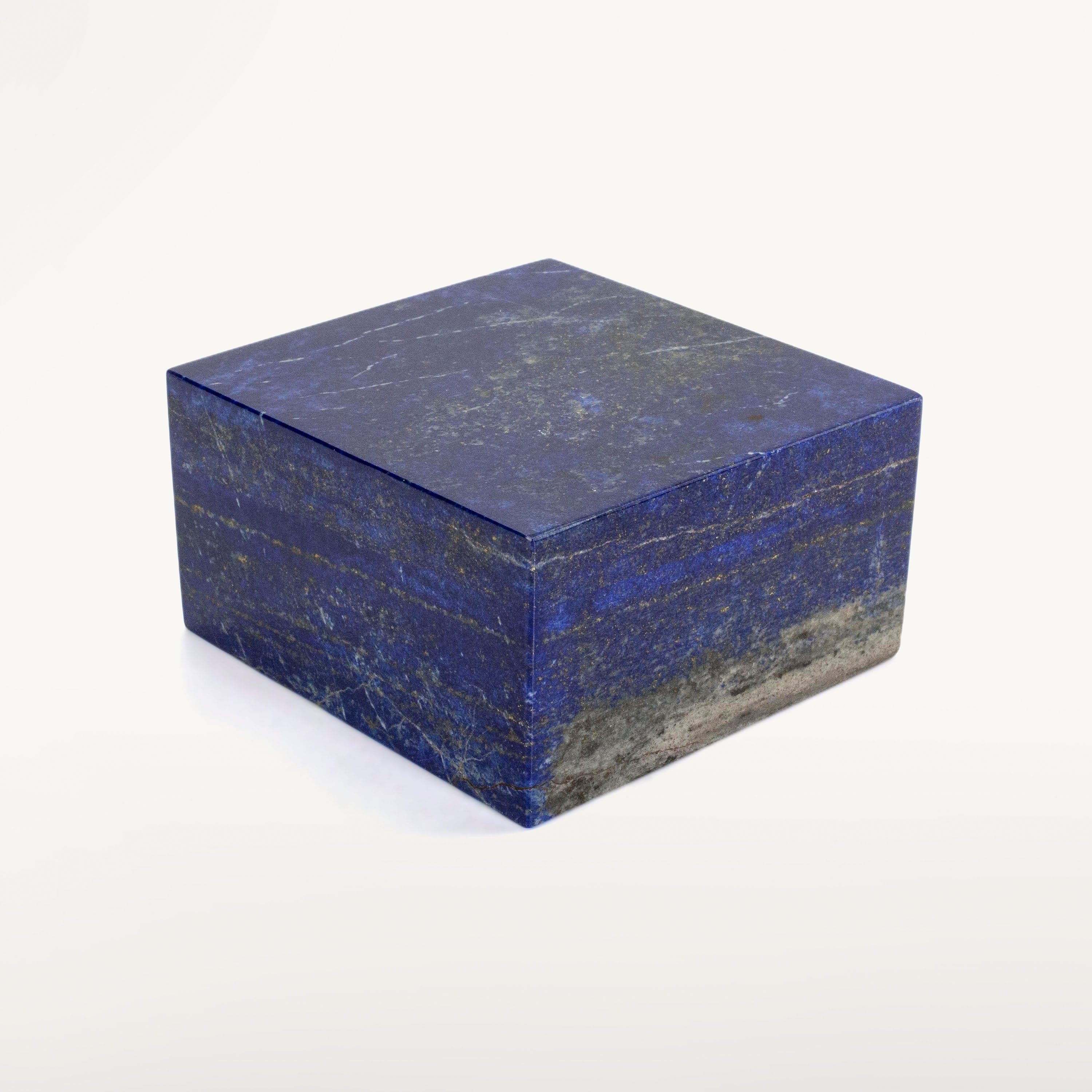 Kalifano Lapis Lapis Lazuil Cube from Afghanistan - 875 g / 1.9 lbs LP1000.003