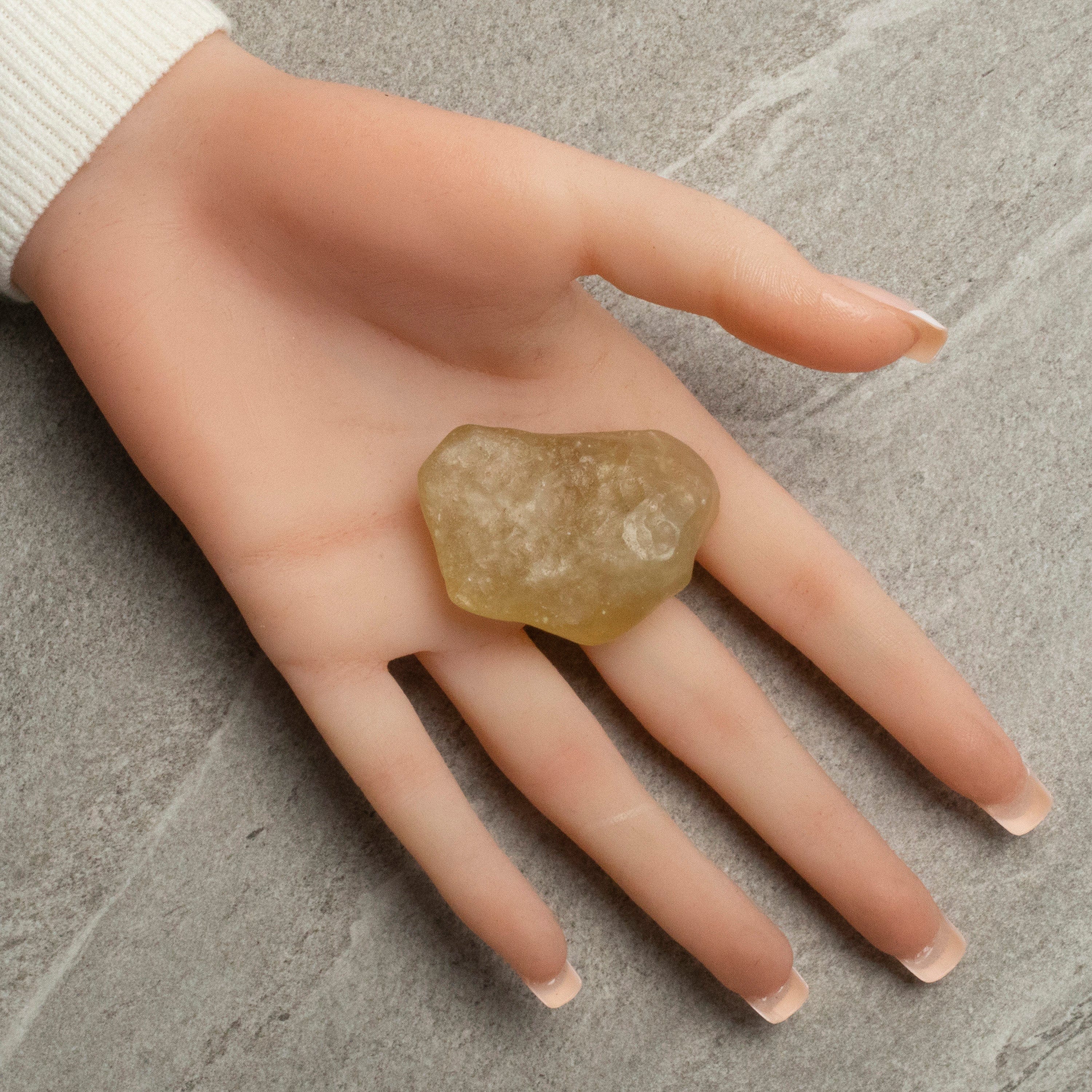 Libyan desert glass on sale ring