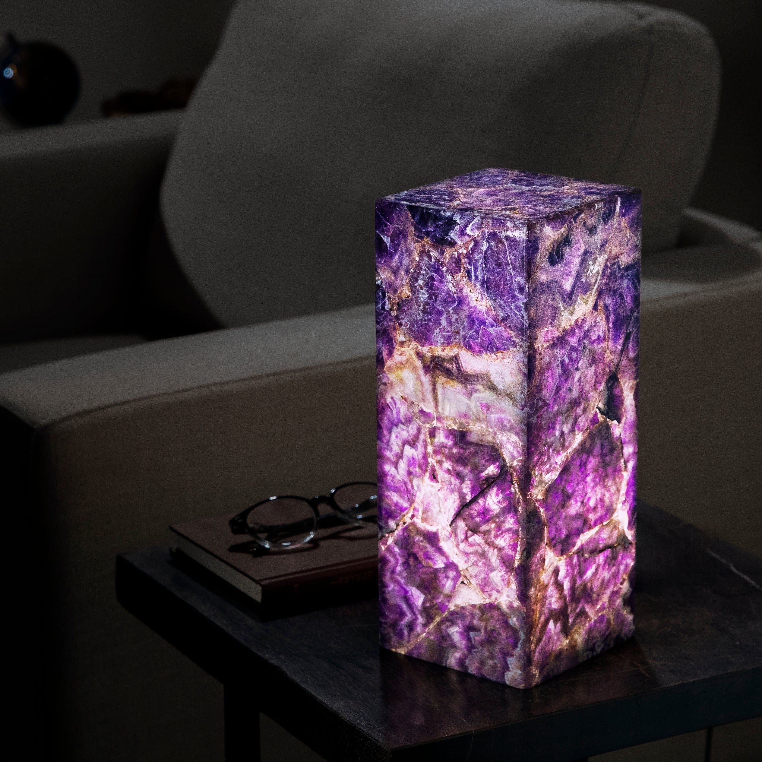 Kalifano Light Towers Amethyst Light Tower - 12 in LT30X12-AM