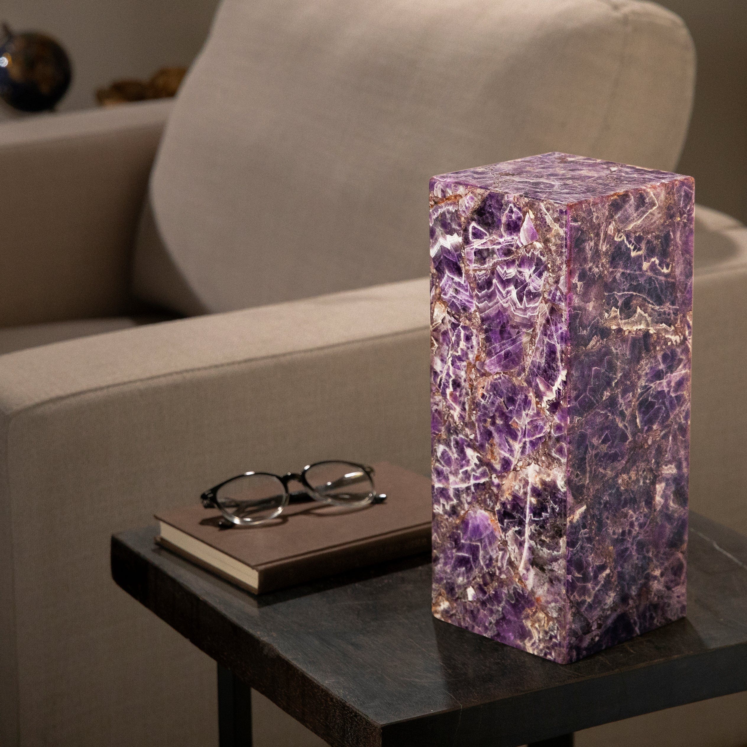 Kalifano Light Towers Amethyst Light Tower - 12 in LT30X12-AM