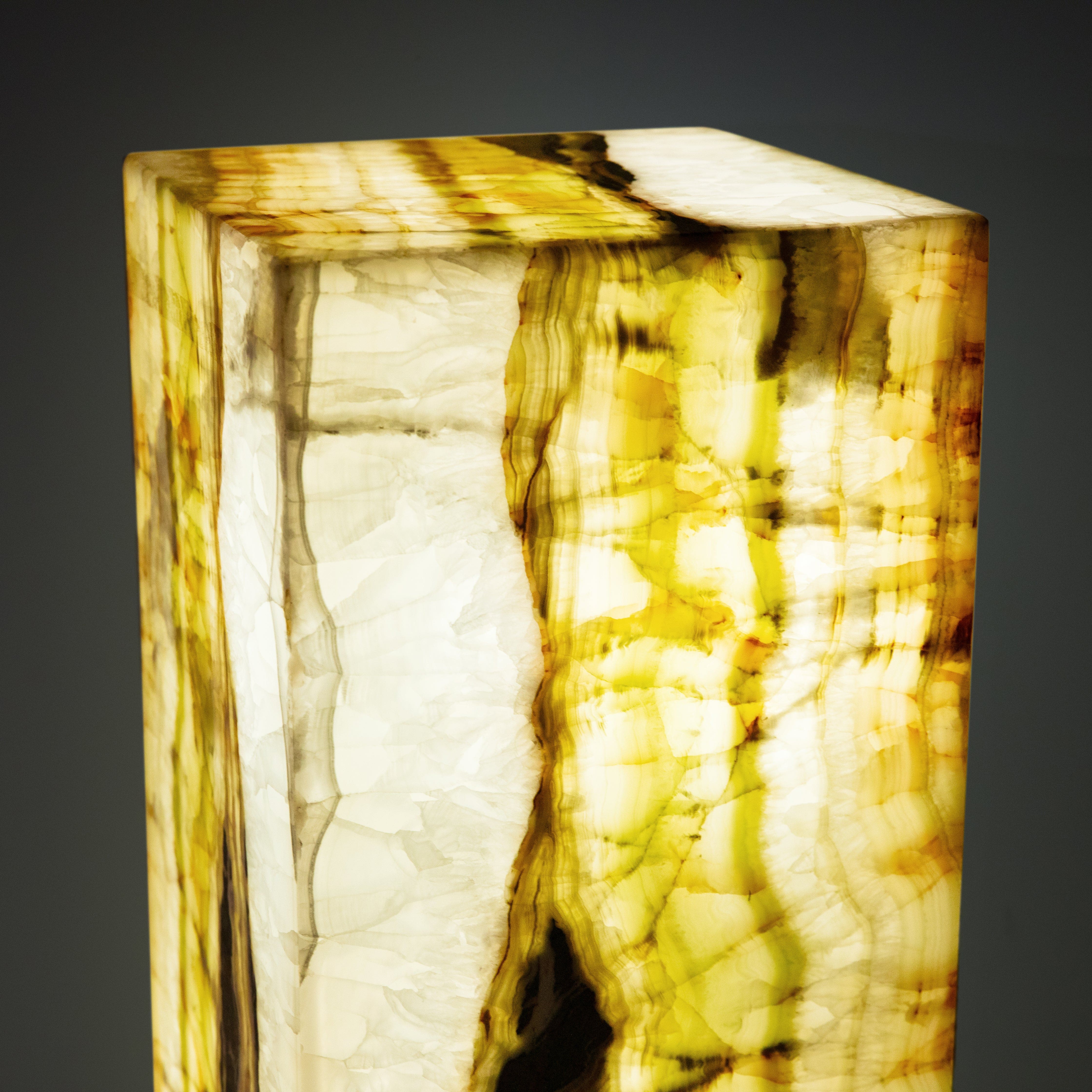 Kalifano Light Towers Green Onyx Light Tower - 44 in LT110X30.002