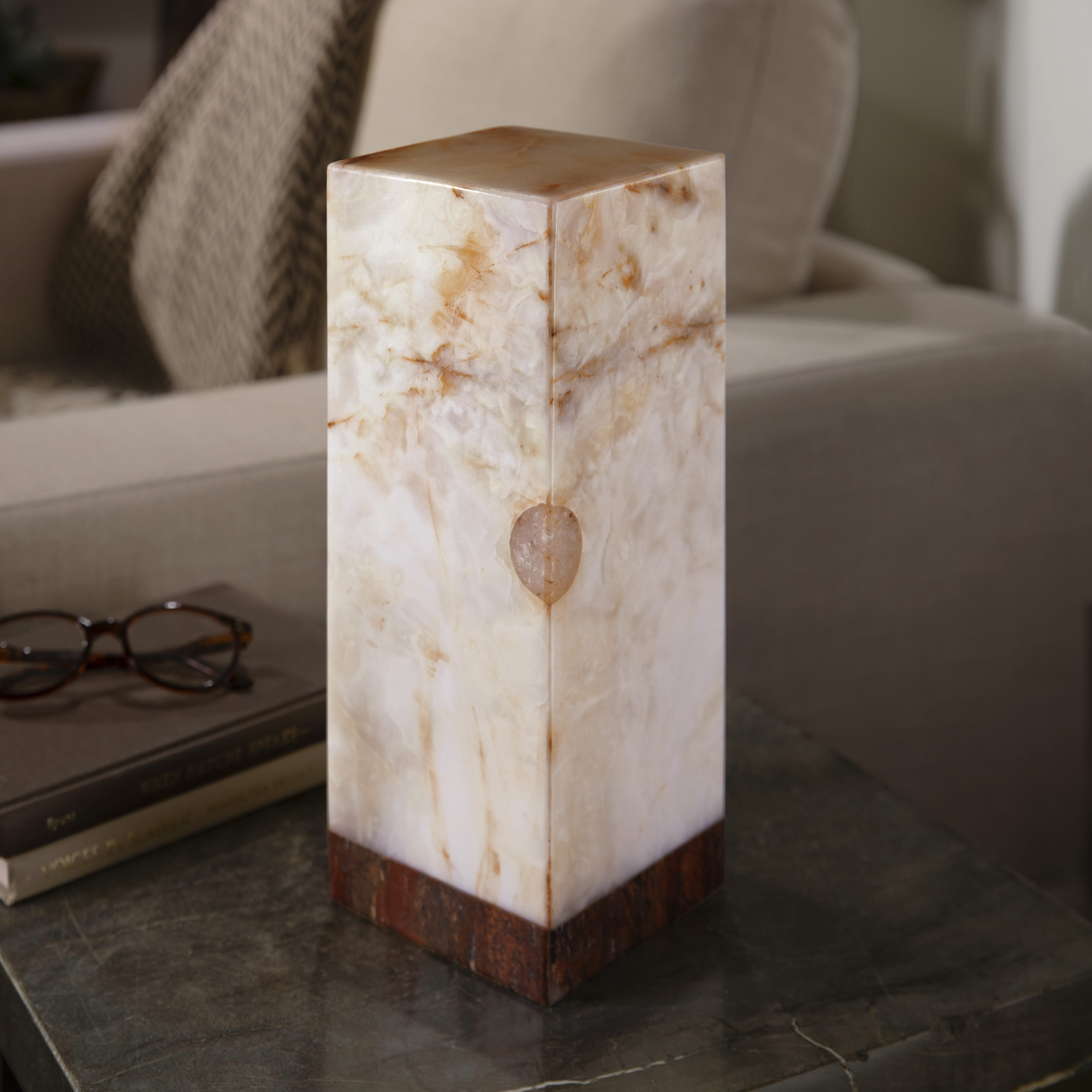 Kalifano Light Towers Onyx Light Tower from Mexico - 12" LT30X12.027
