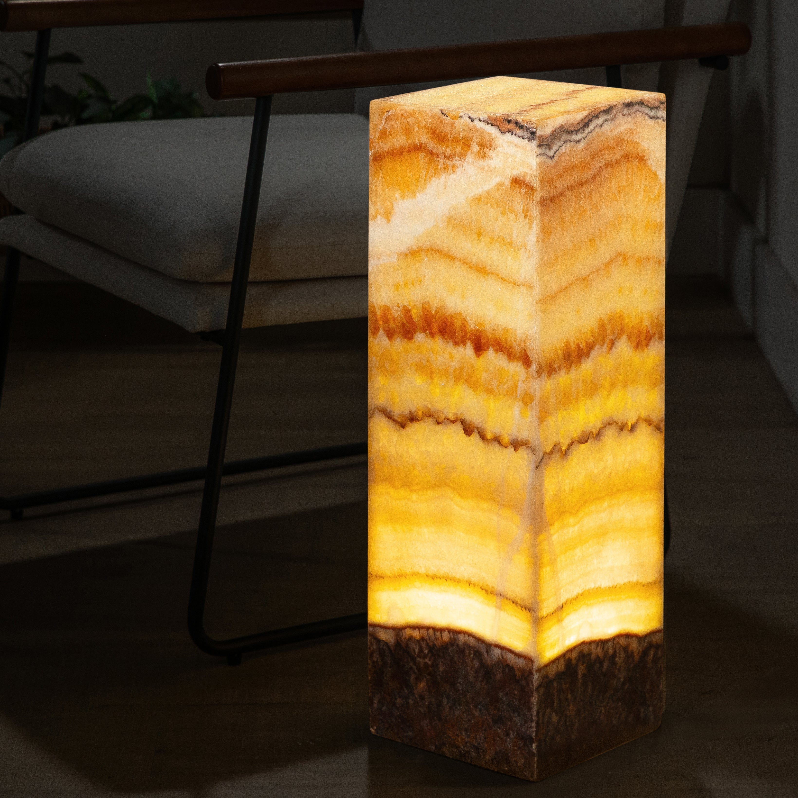 Kalifano Light Towers Rainbow Onyx Light Tower - 24 in LT60X20.049
