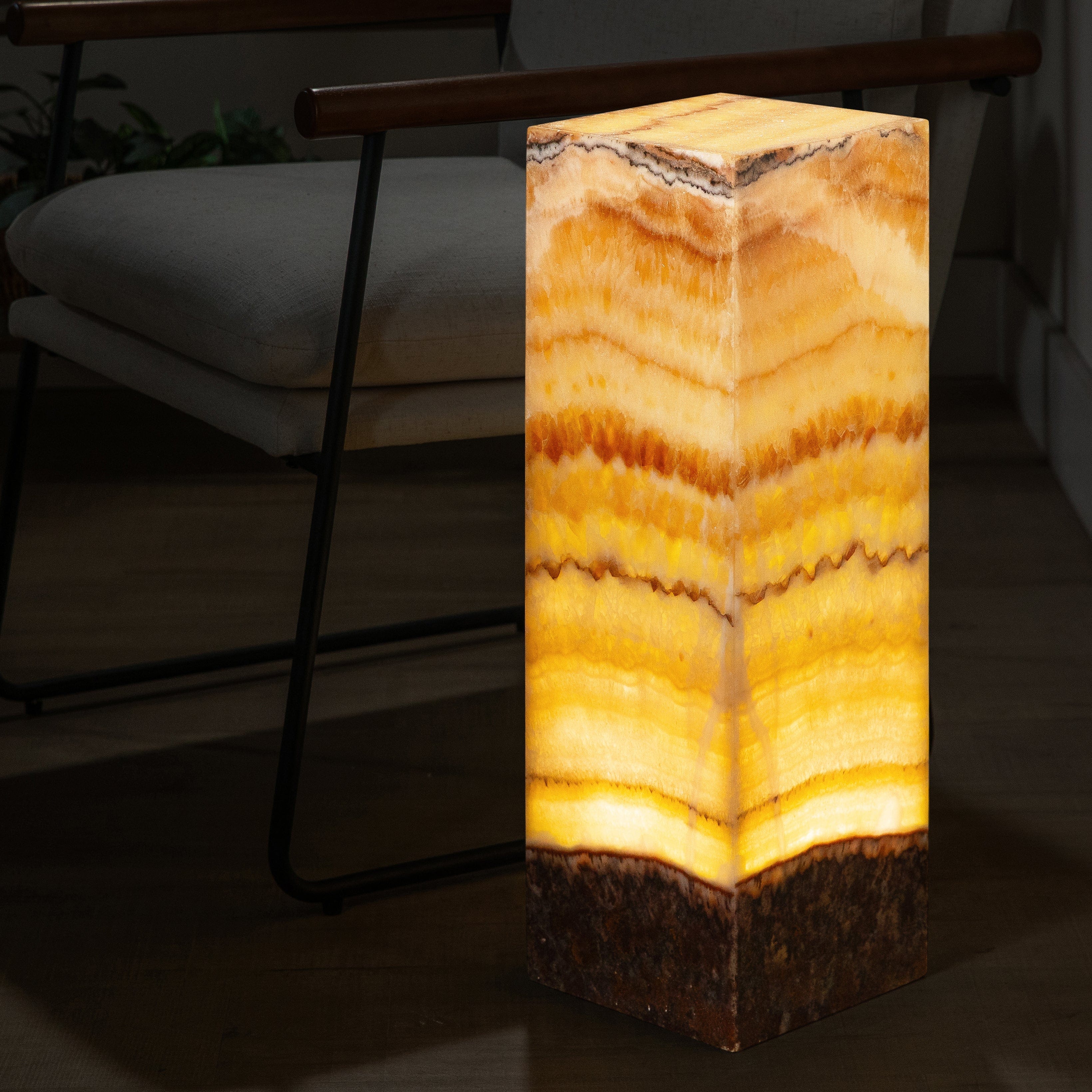 Kalifano Light Towers Rainbow Onyx Light Tower - 24 in LT60X20.049