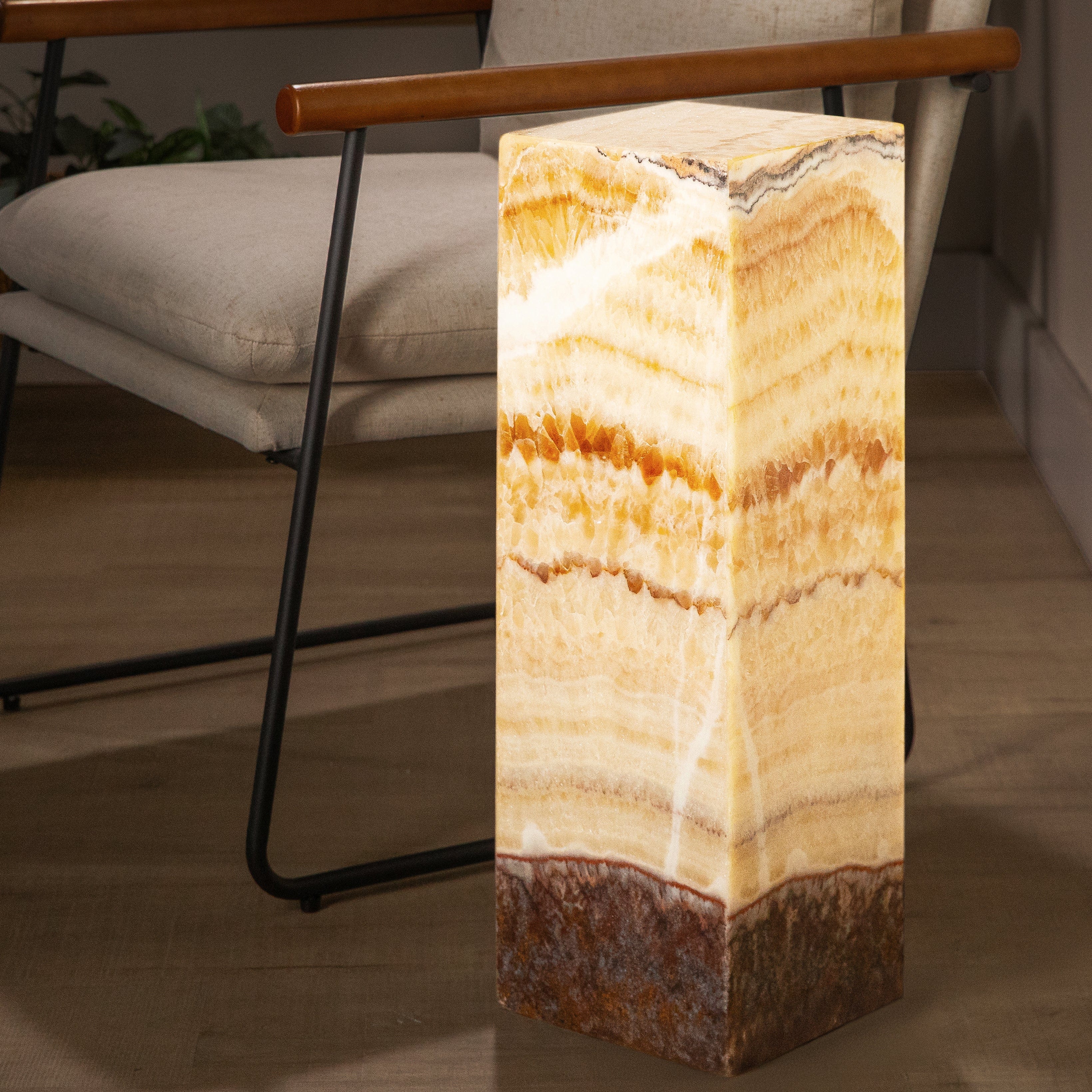 Kalifano Light Towers Rainbow Onyx Light Tower - 24 in LT60X20.049