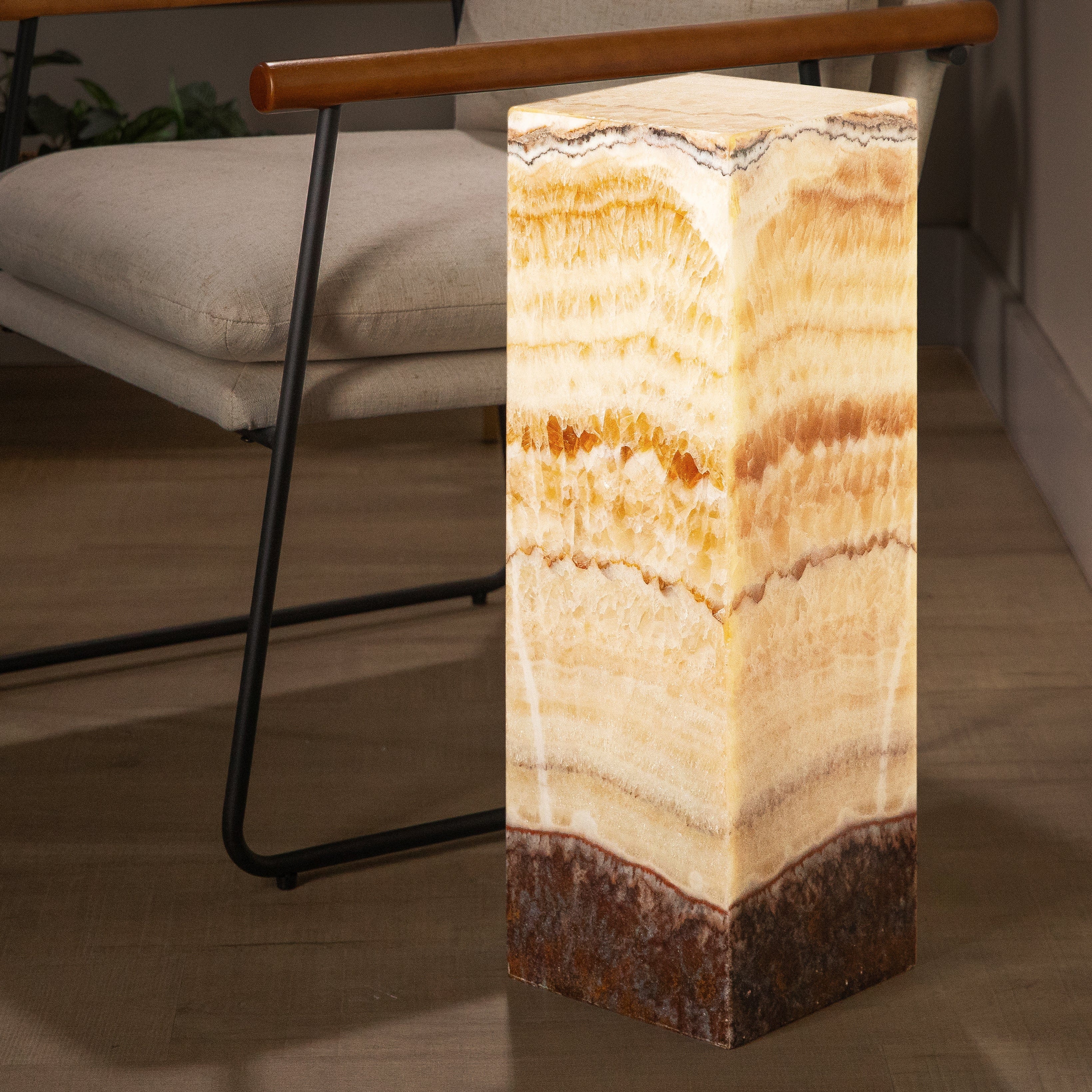 Kalifano Light Towers Rainbow Onyx Light Tower - 24 in LT60X20.049