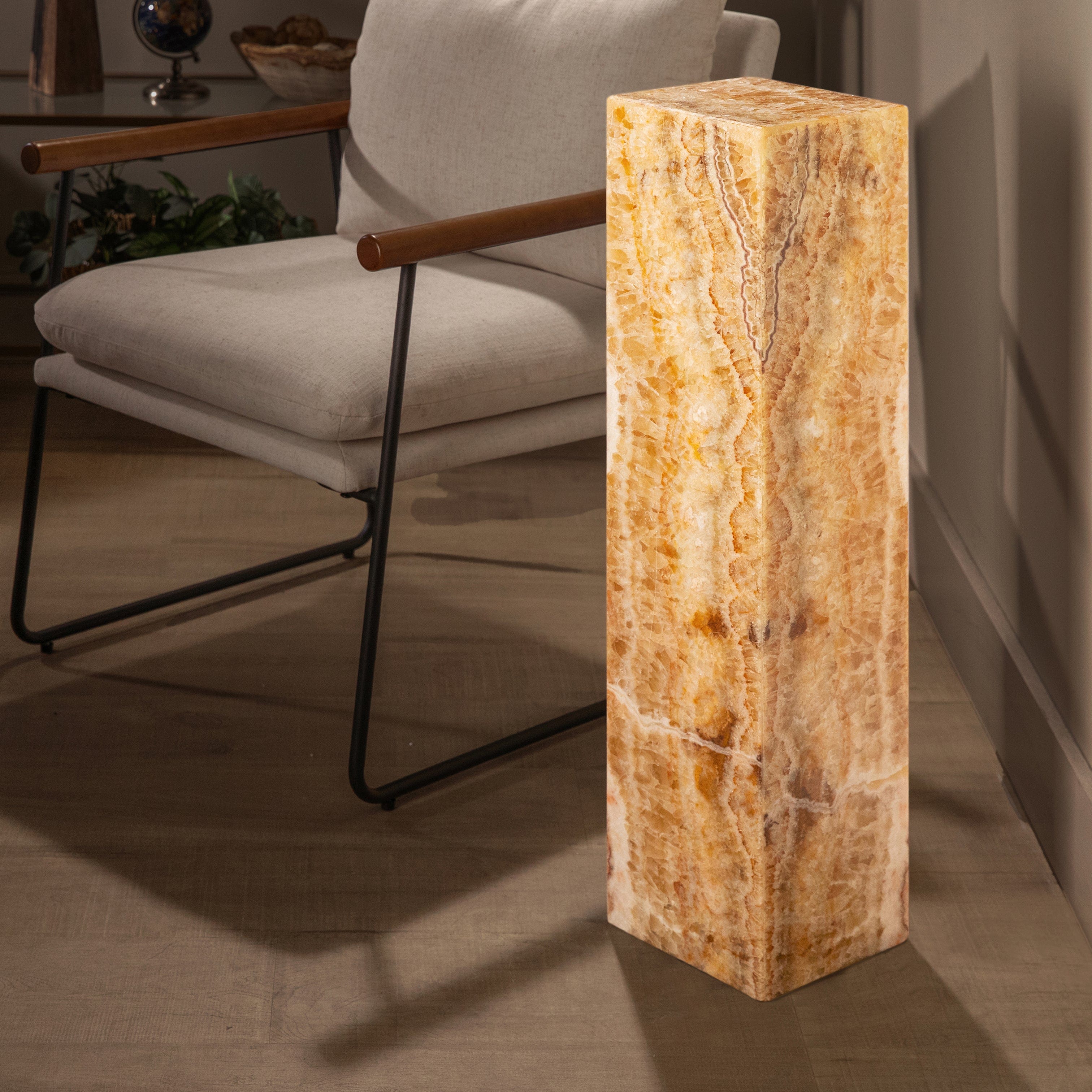 Kalifano Light Towers Rainbow Onyx Light Tower - 32 in LT80X20.018