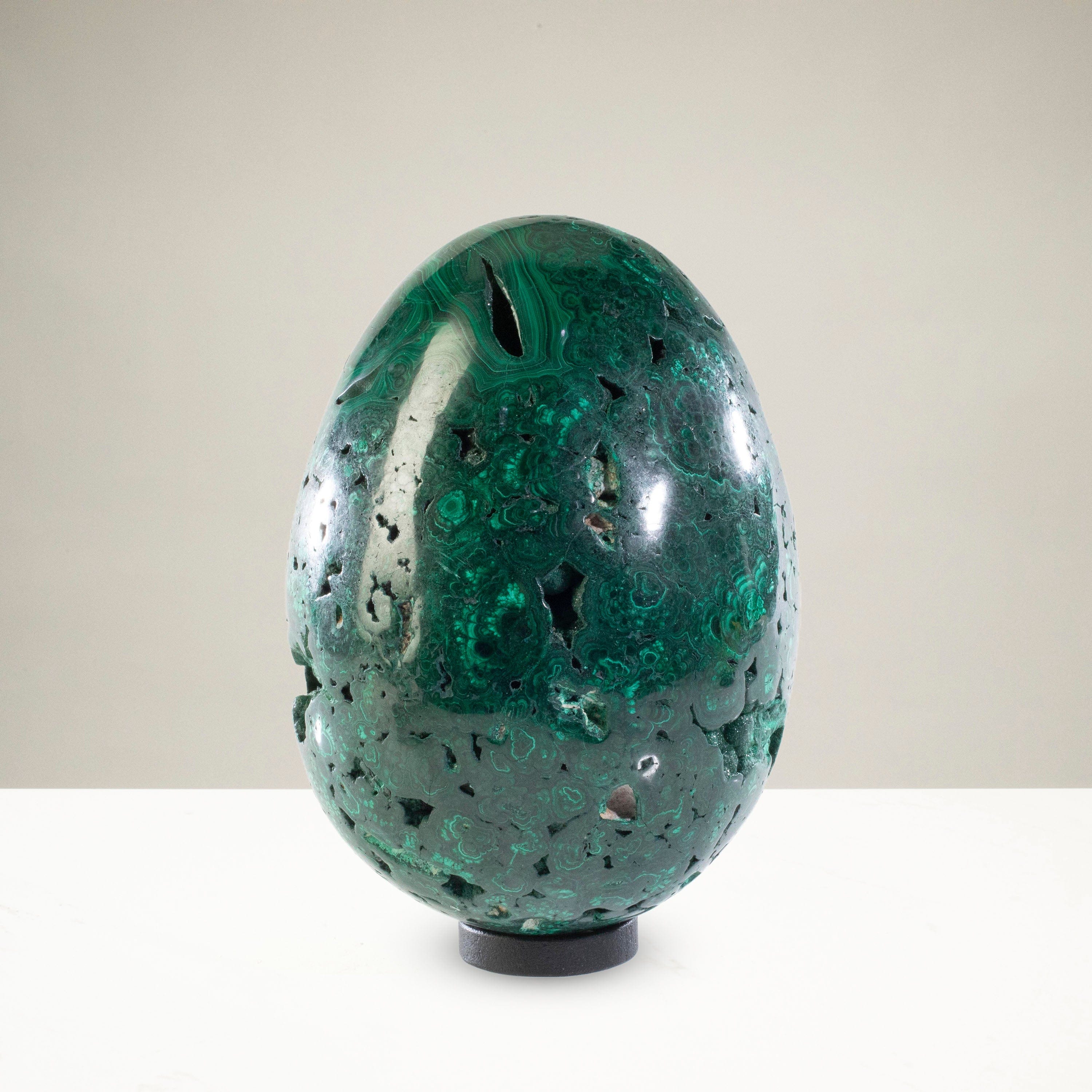 Kalifano Malachite Malachite Egg Carving 5.5" / 6,580g EGG15600-MA.001