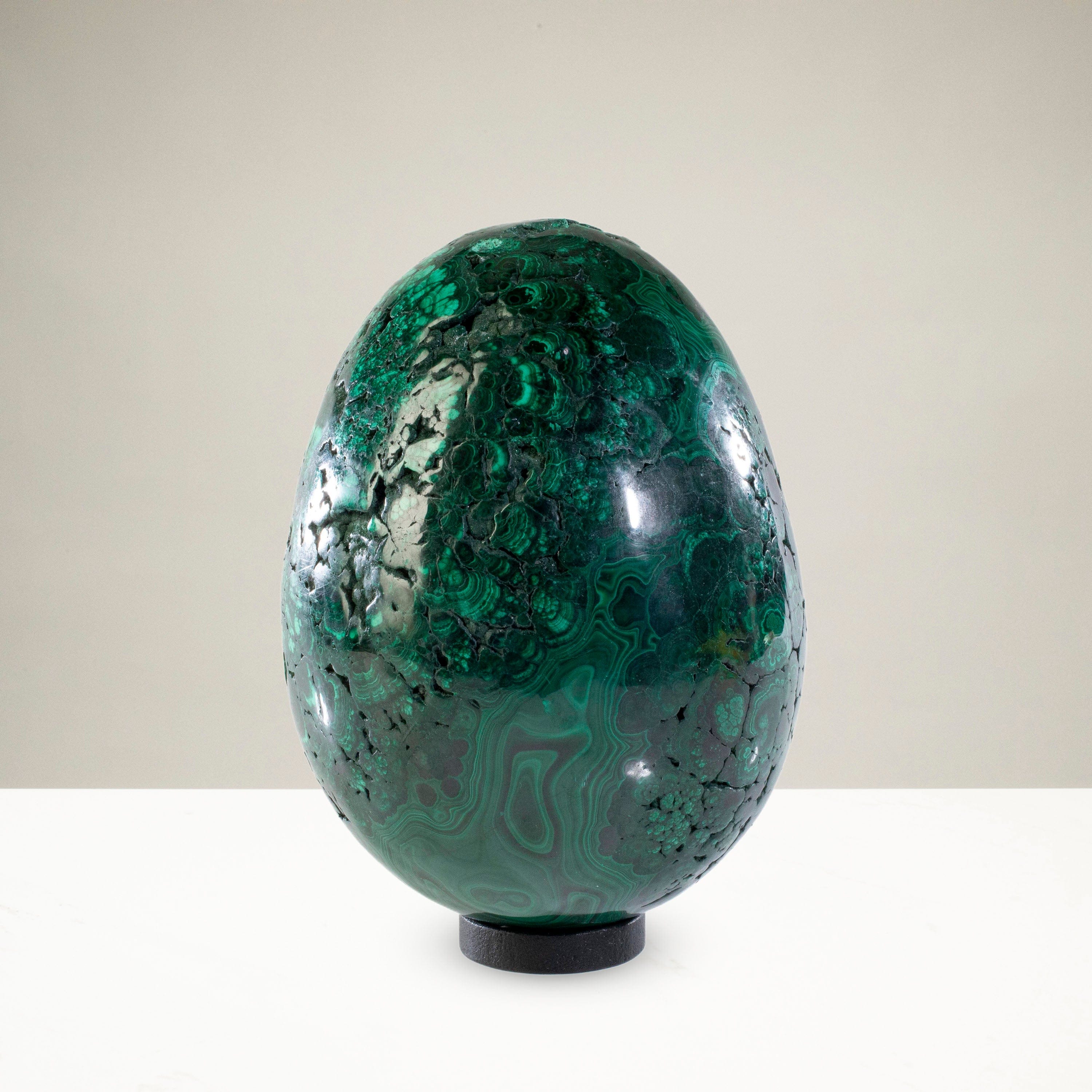 Kalifano Malachite Malachite Egg Carving 5" / 5,780g EGG14000-MA.001