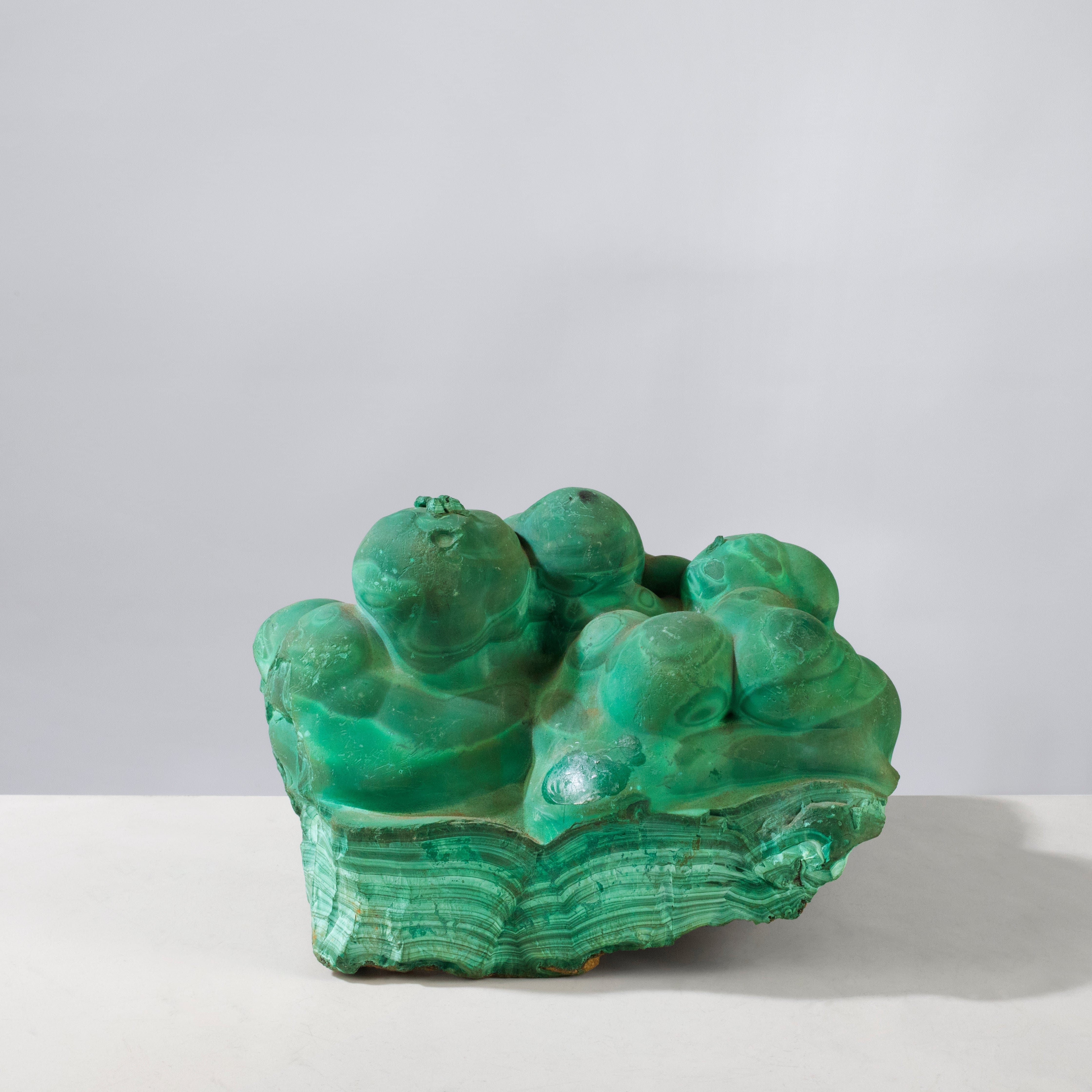 Kalifano Malachite Natural Malachite Freeform Specimen from Congo - 10.75" / 23.3 lbs MA14000.003