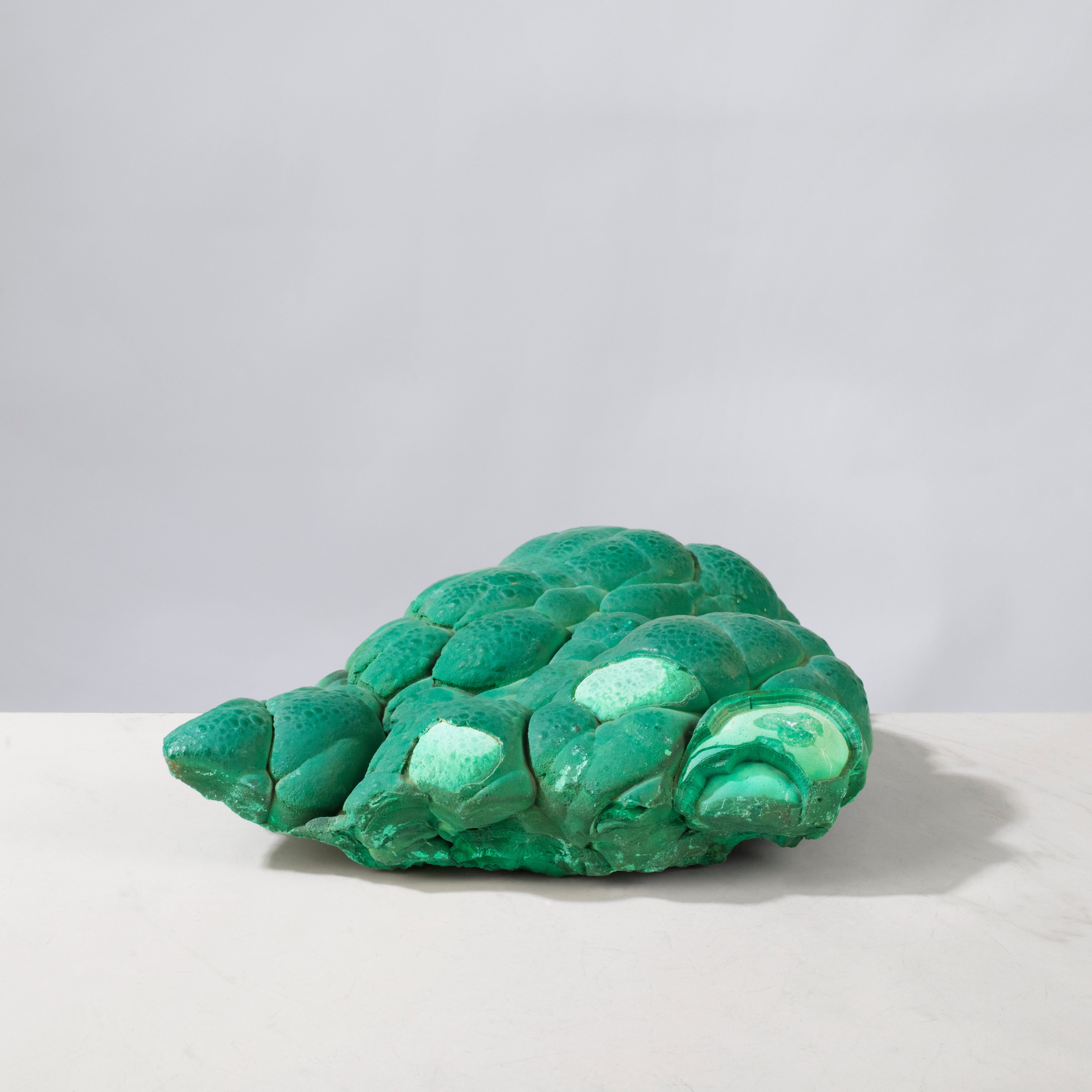 Kalifano Malachite Natural Malachite Freeform Specimen from Congo - 12" / 14.8 lbs MA8900.002