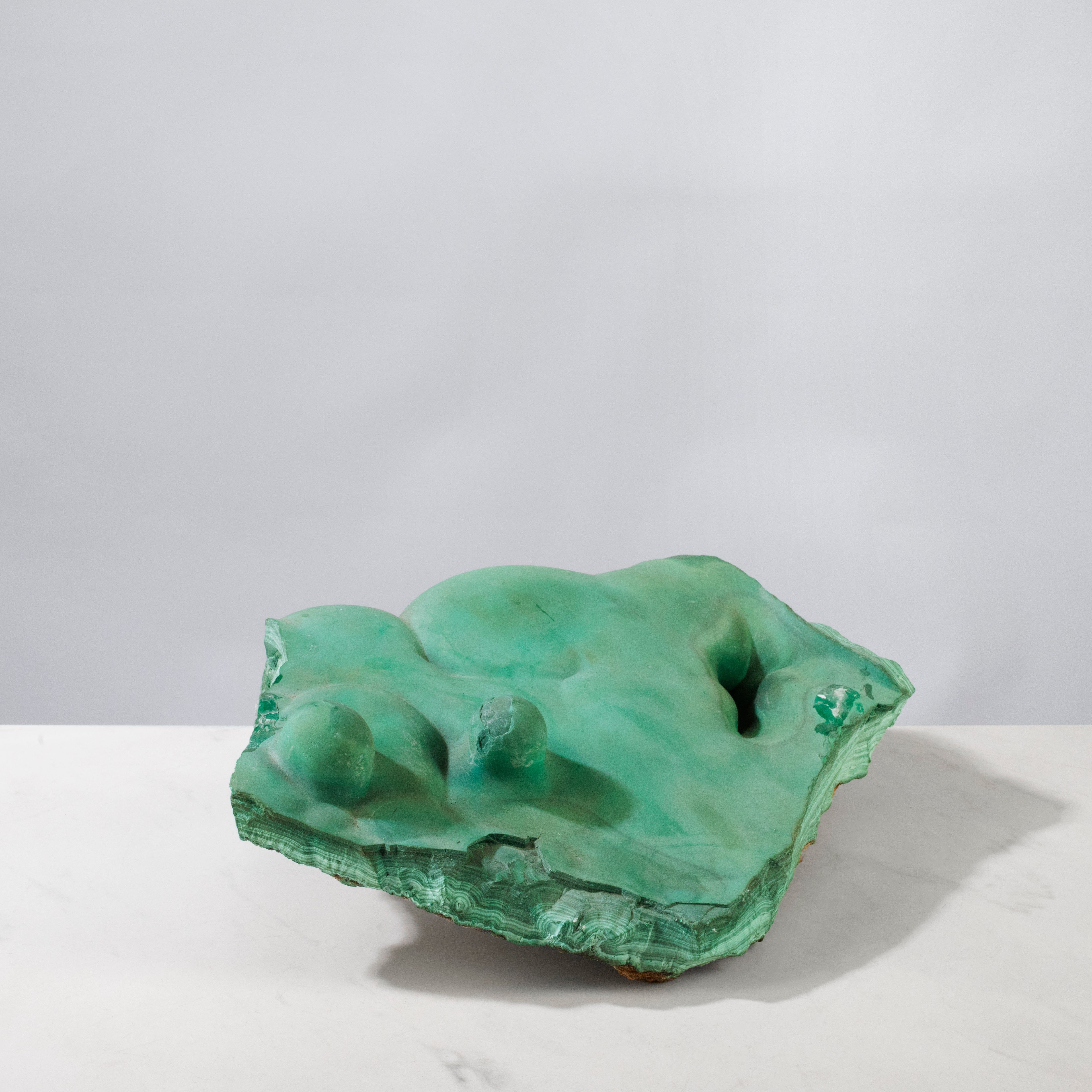 Kalifano Malachite Natural Malachite Freeform Specimen from Congo - 12.25" / 18.6 lbs MA11200.001