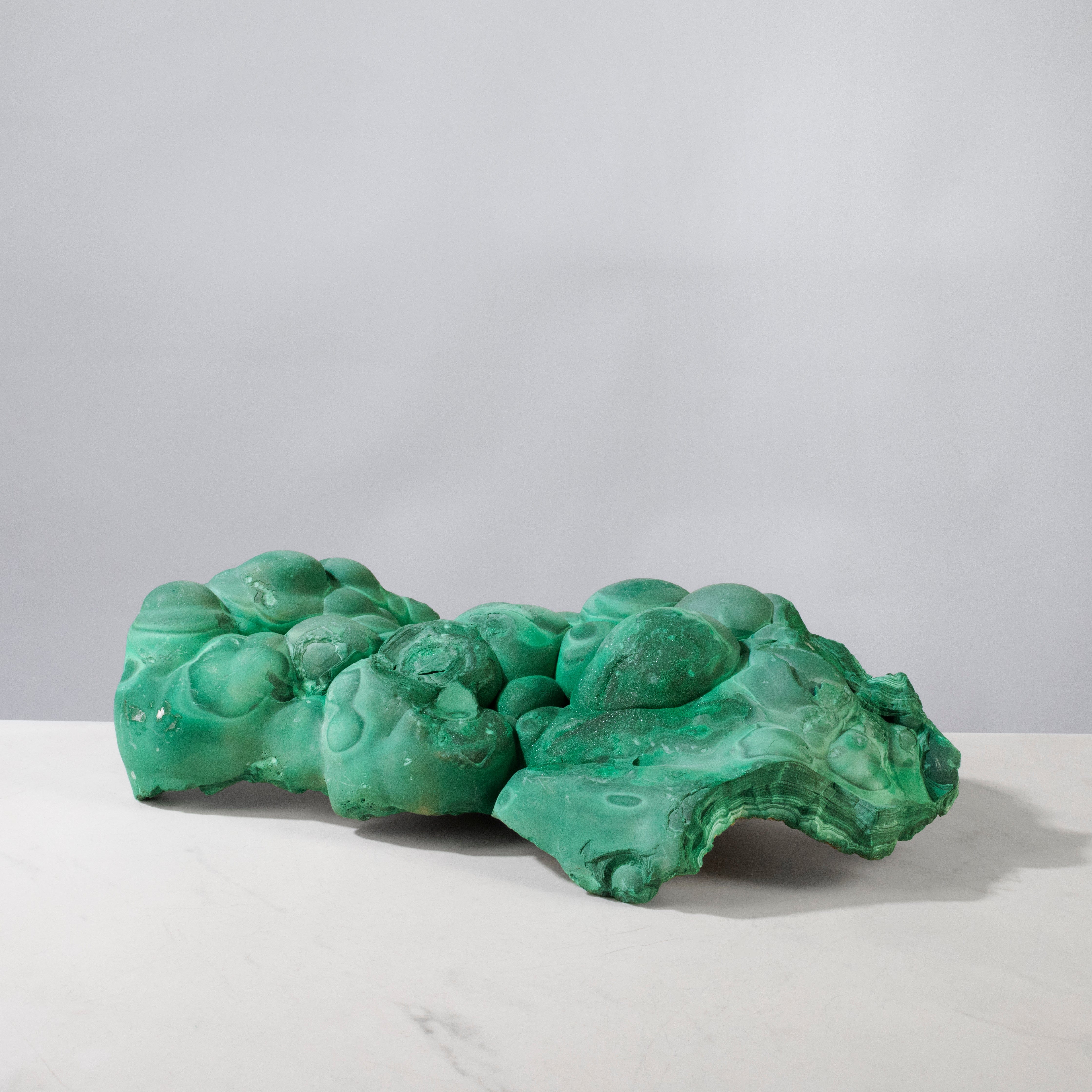 Kalifano Malachite Natural Malachite Freeform Specimen from Congo - 14" / 15.8 lbs MA9500.001