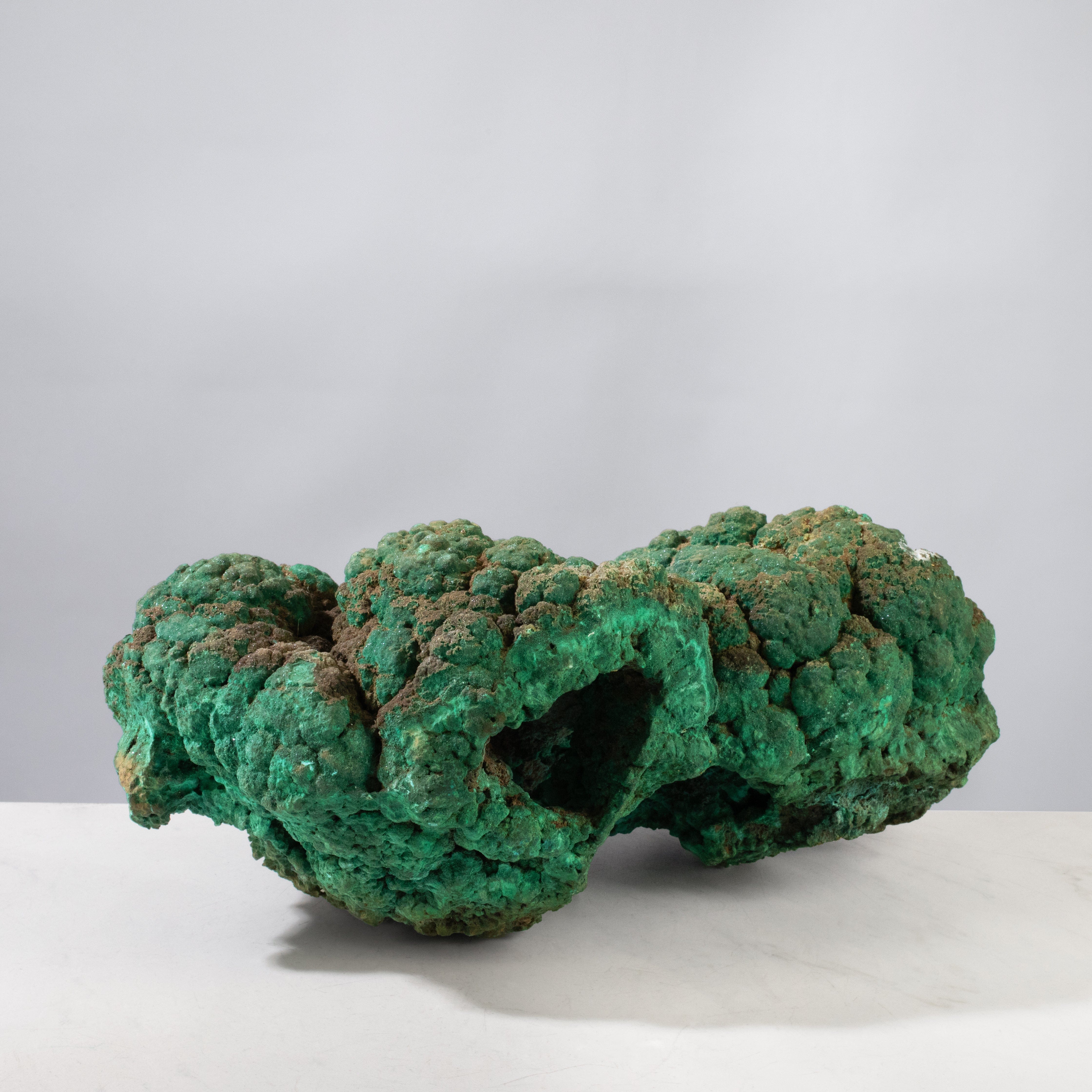Kalifano Malachite Natural Malachite Freeform Specimen from Congo - 14" / 29.5 lbs MA19200.003
